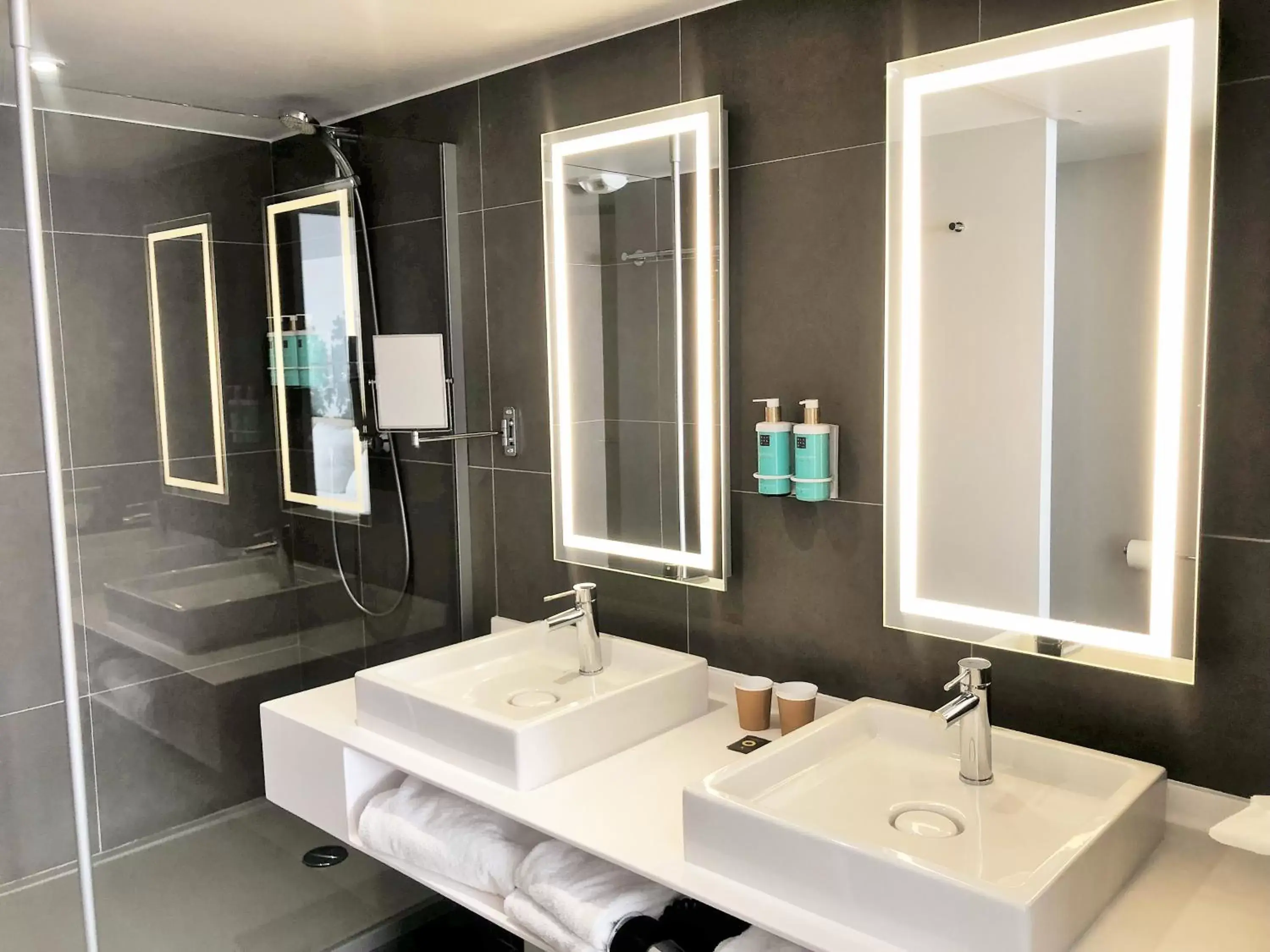 room service, Bathroom in Novotel Suites Montpellier Antigone