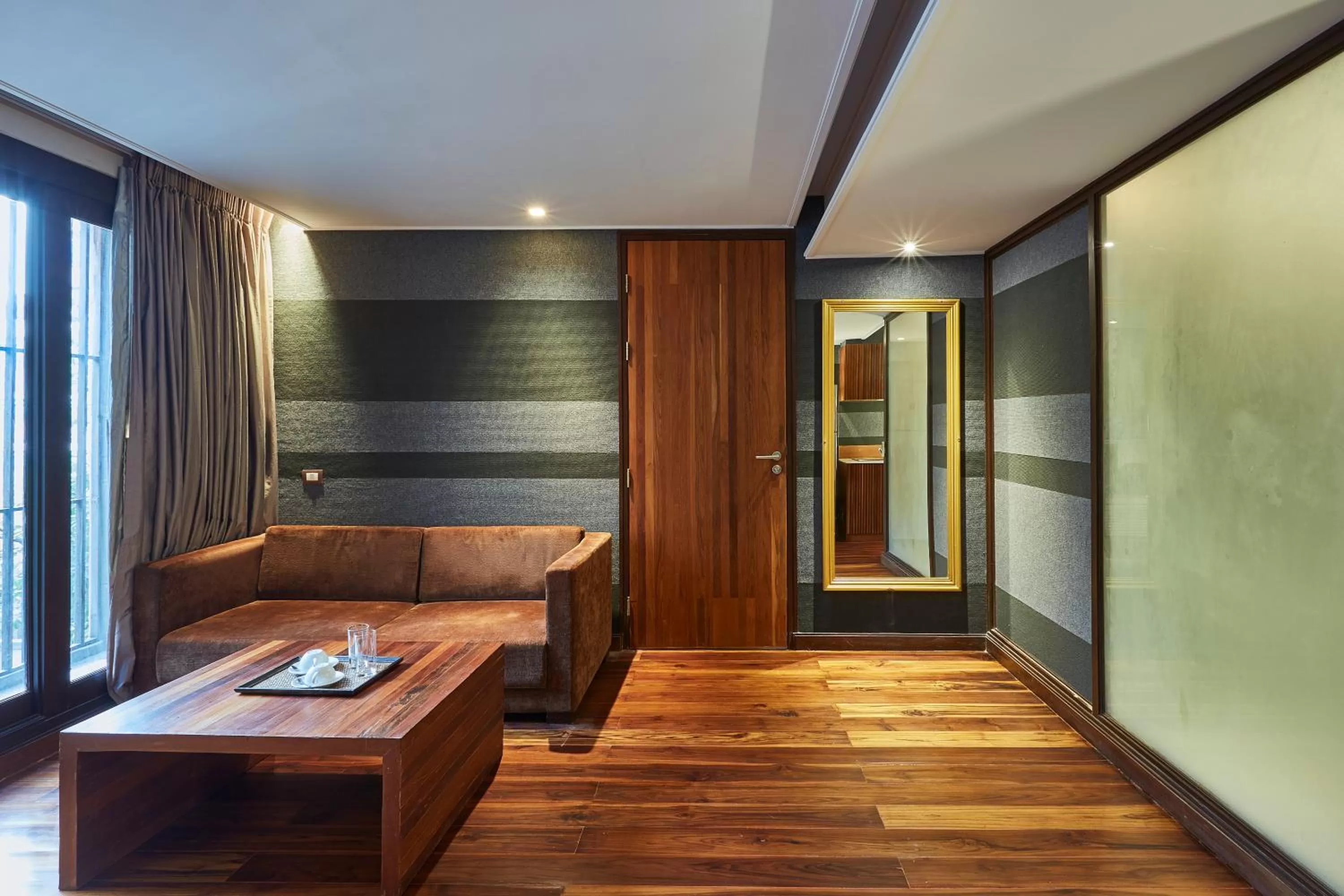 Living room in LUXX Langsuan Hotel - SHA Plus