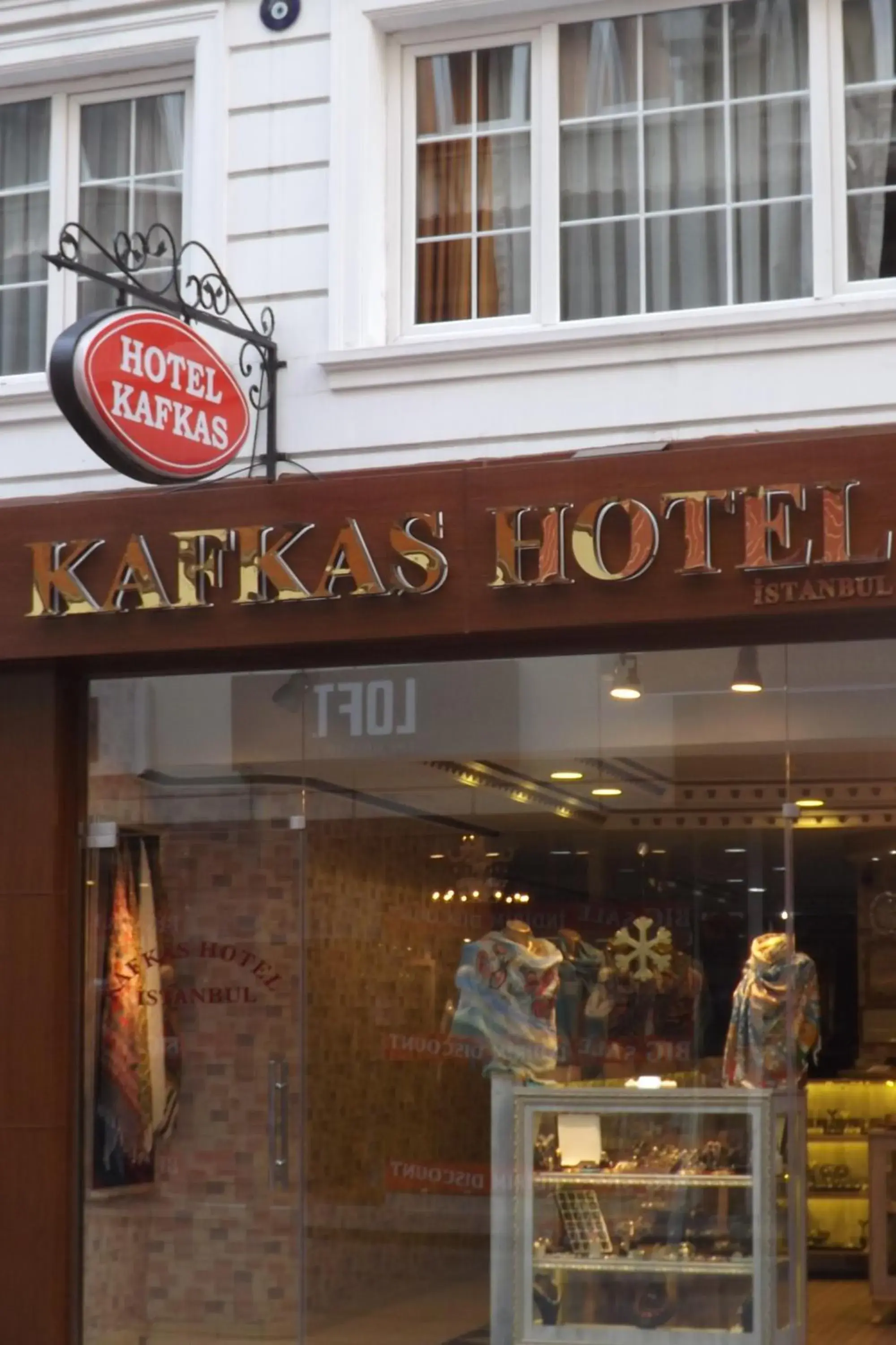 Facade/entrance in Kafkas Hotel Istanbul