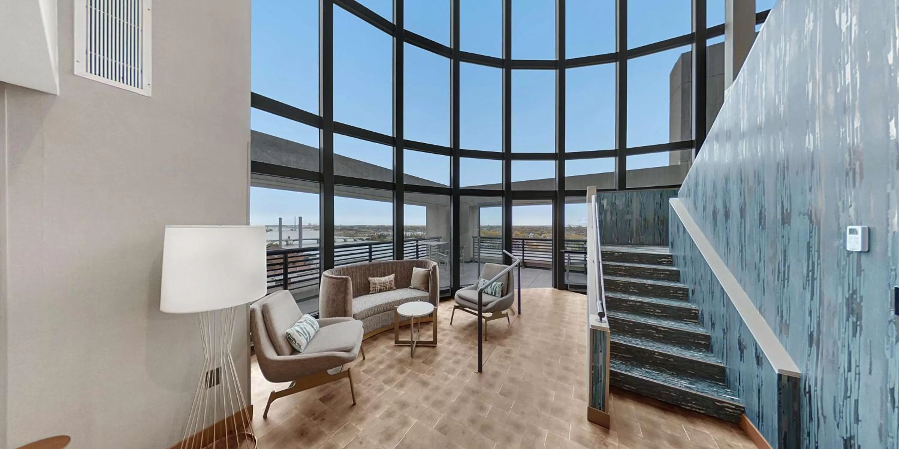 Living room in Hilton Garden Inn Toledo Downtown