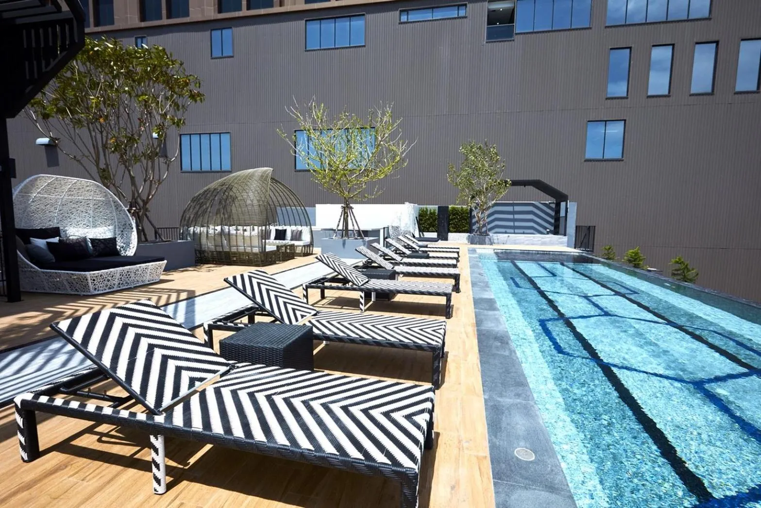 Balcony/Terrace in Chezzotel Pattaya