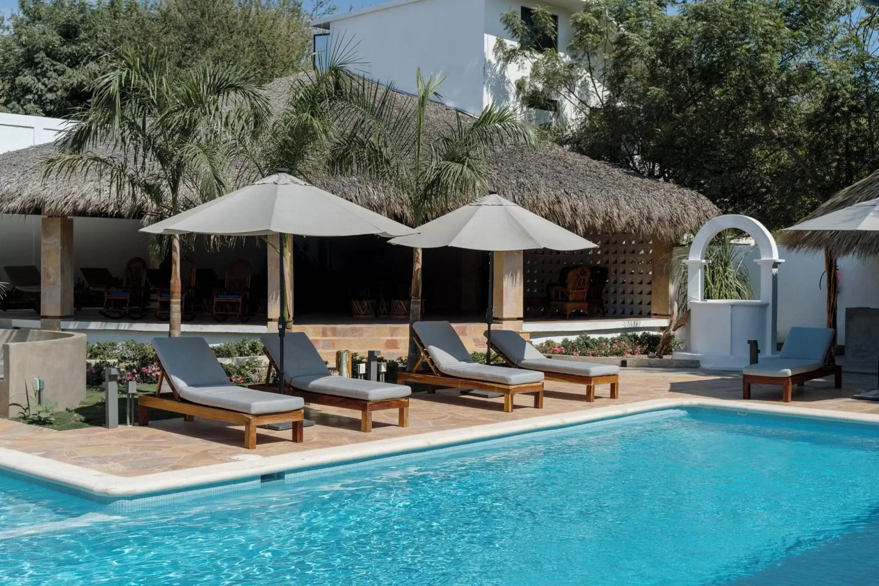 Natural landscape, Swimming Pool in Hotel Camino Del Sol