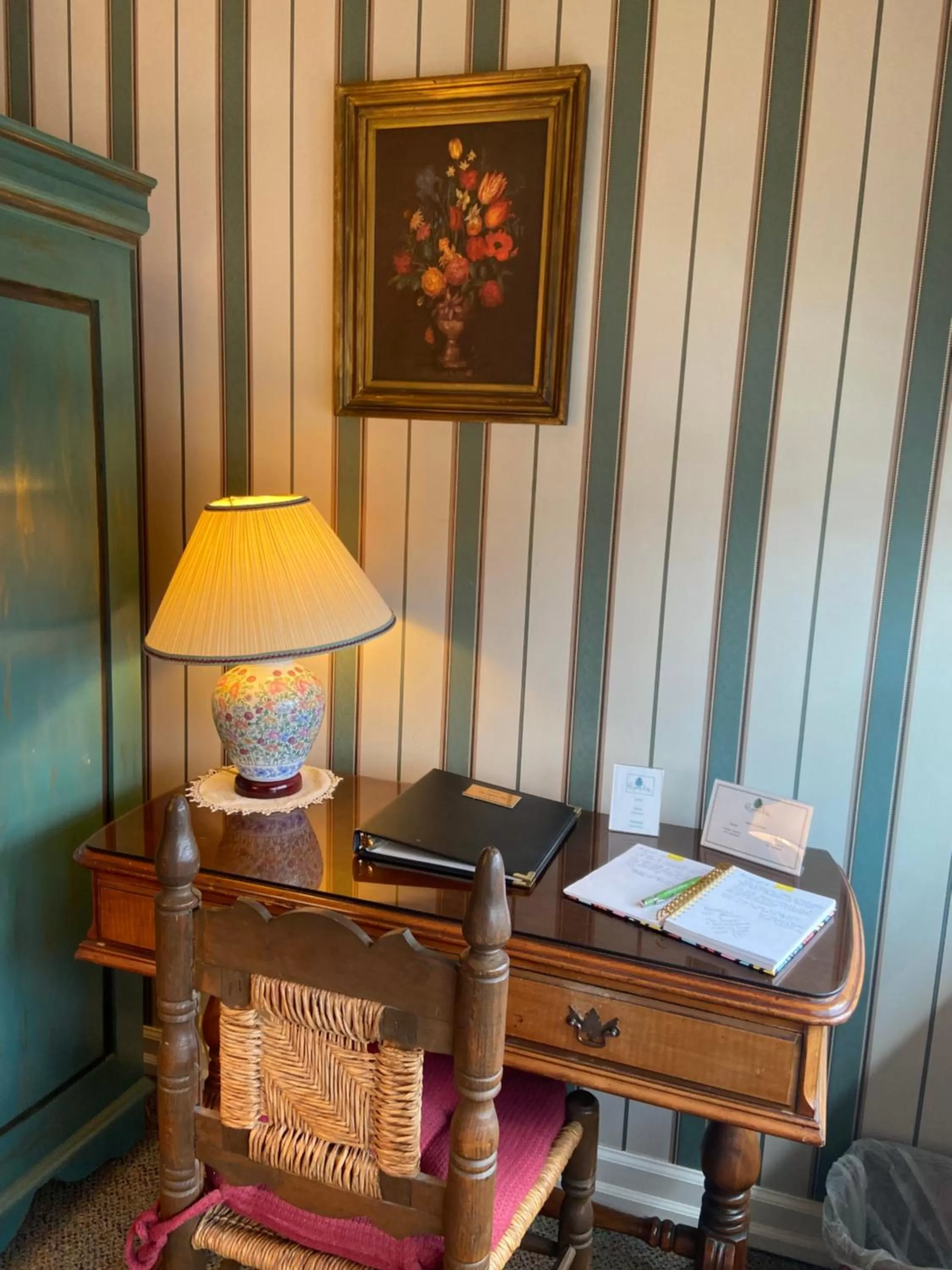 Seating area in The Cypress Inn