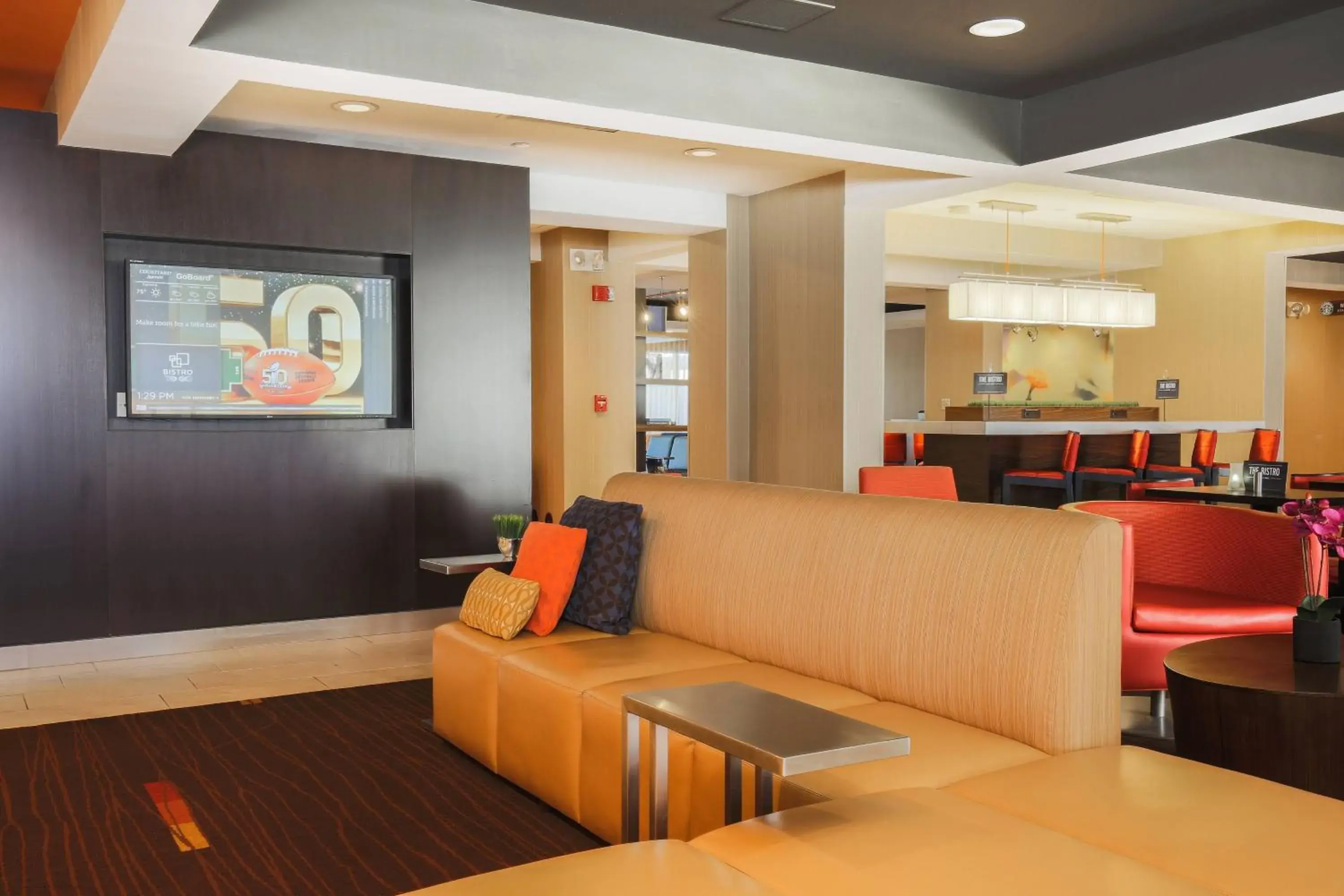 Lobby or reception in Courtyard by Marriott Flint Grand Blanc