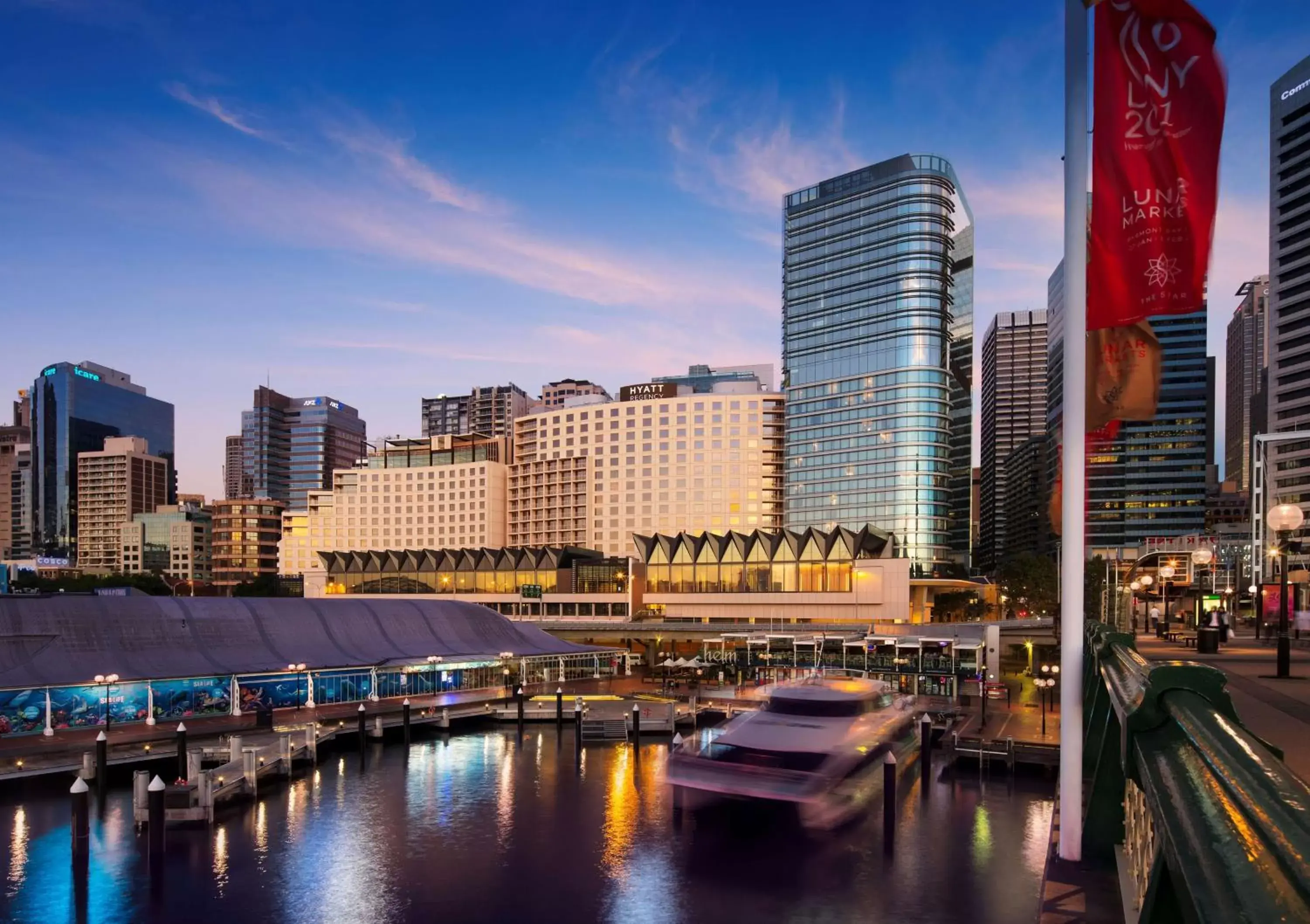 Property building in Hyatt Regency Sydney