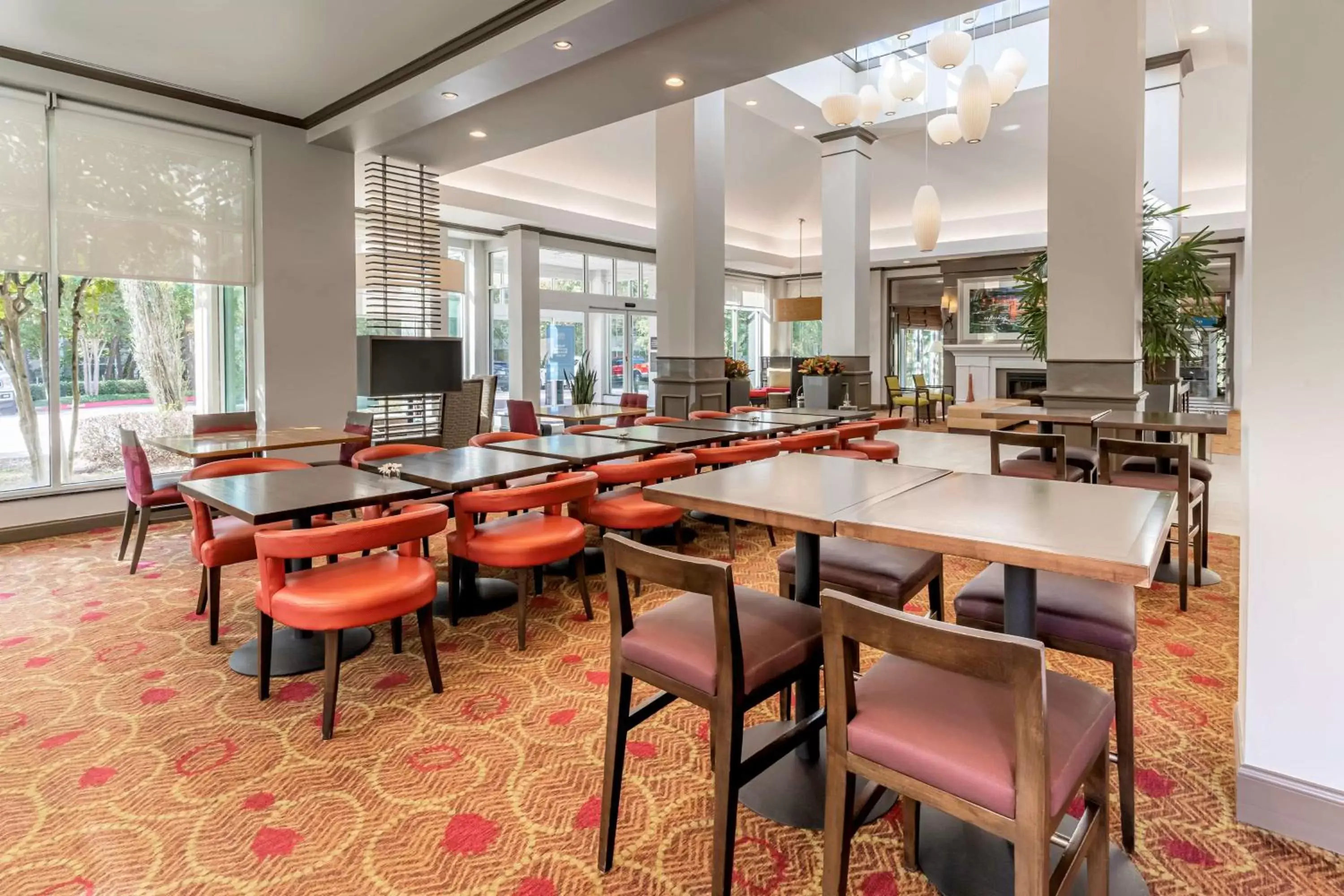 Lobby or reception, Restaurant/Places to Eat in Hilton Garden Inn Houston/The Woodlands