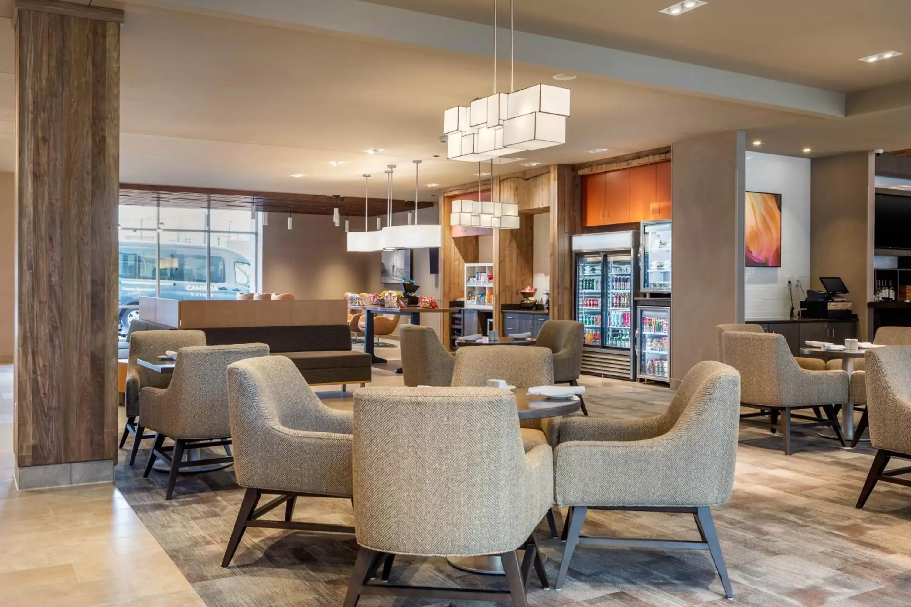 Dining area in Cambria Hotel Omaha Downtown