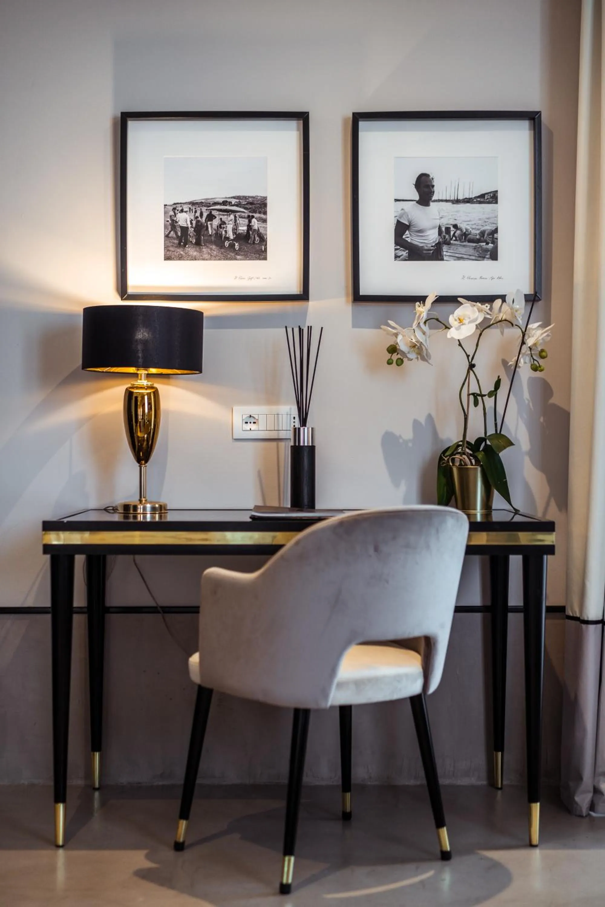 Decorative detail in La Locanda Del Conte Mameli