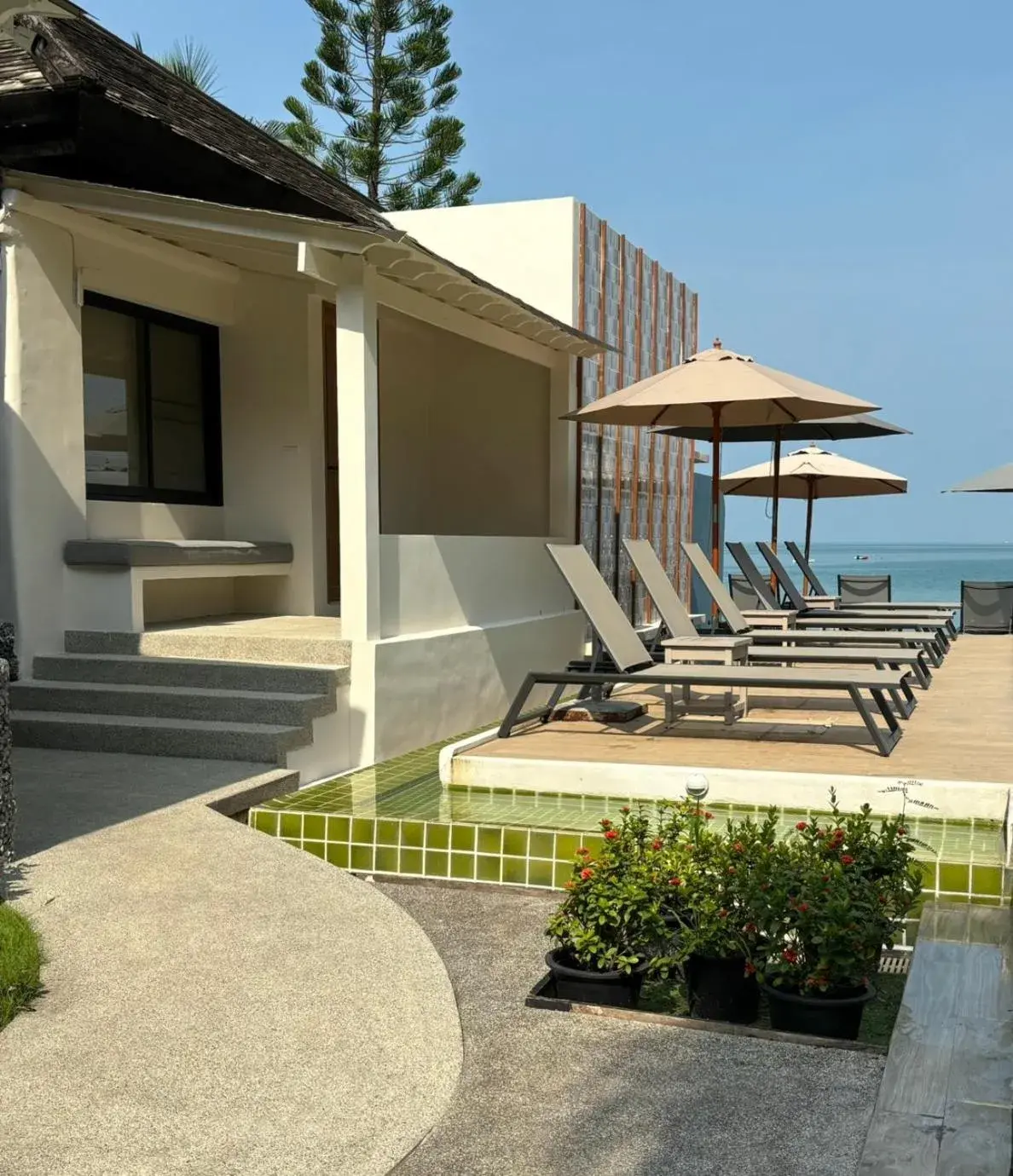 Facade/entrance, Swimming Pool in Punnpreeda Beach Resort - SHA Plus Certified