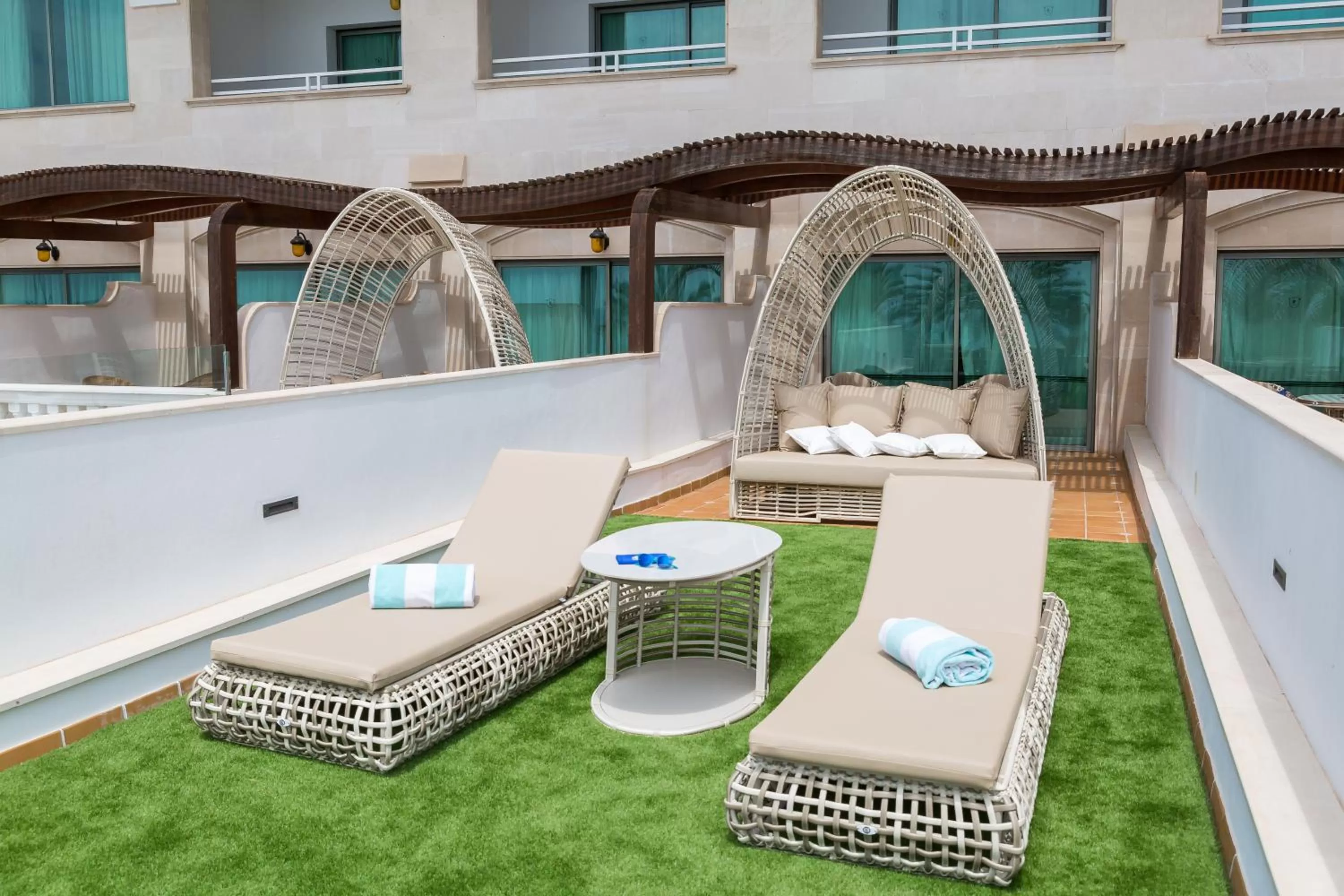 Balcony/Terrace in Nixe Palace