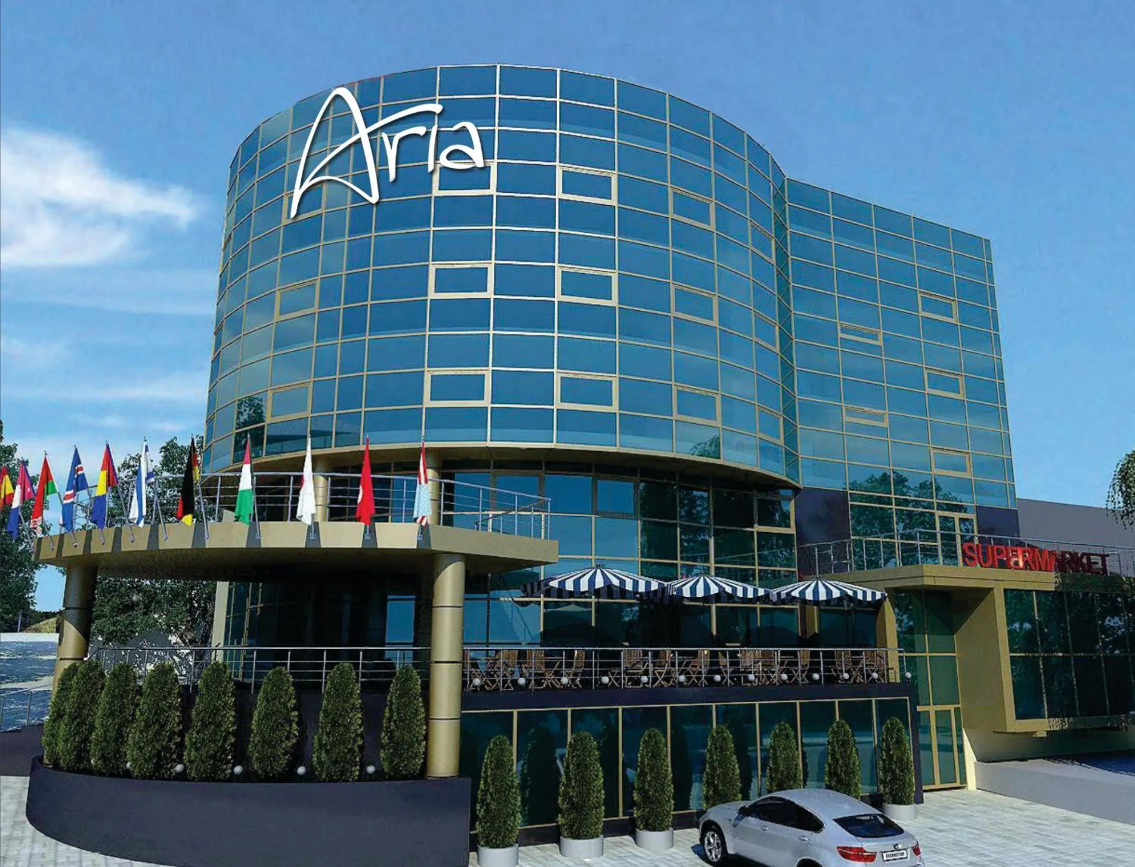 Property building in Aria Hotel Chisinau