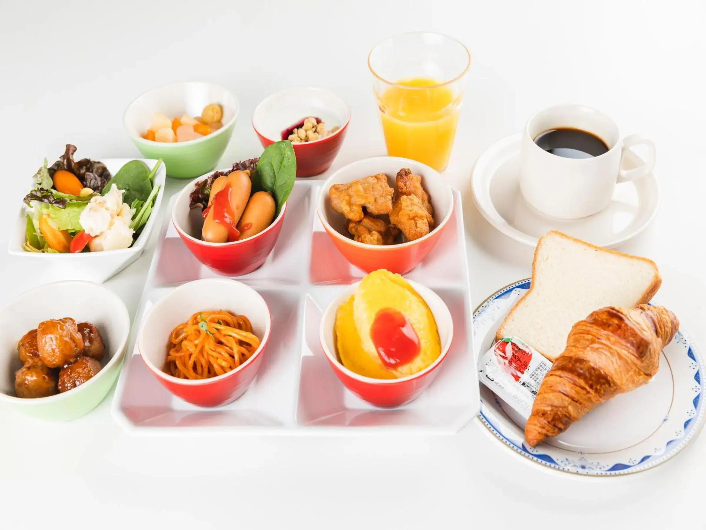 Buffet breakfast in Sotetsu Fresa Inn Daimon Buffet breakfast in Sotetsu Fresa Inn Daimon