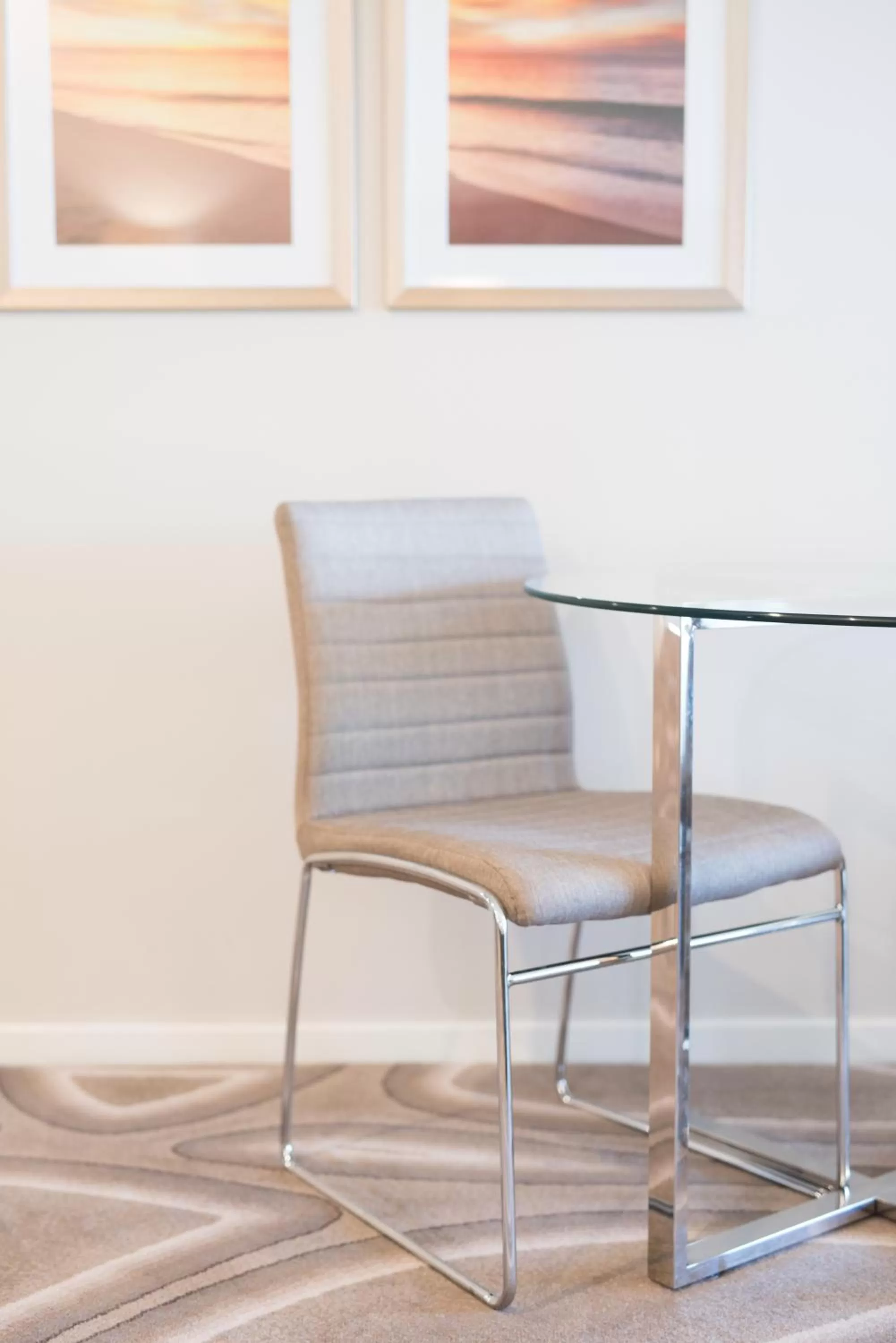 Seating area in Novotel Wollongong Northbeach
