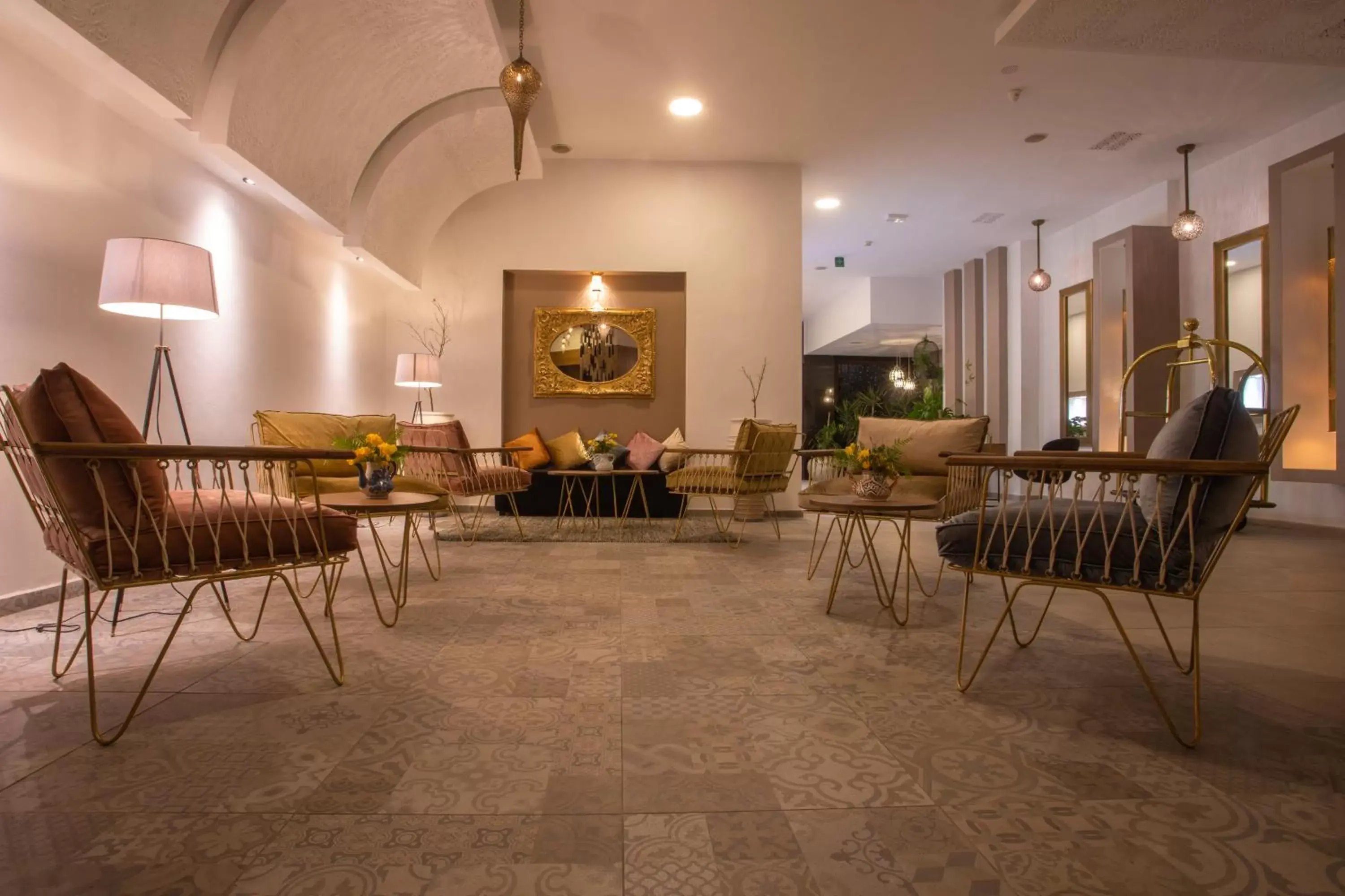 Lobby or reception, Restaurant/Places to Eat in Dellarosa Boutique Hotel and Spa