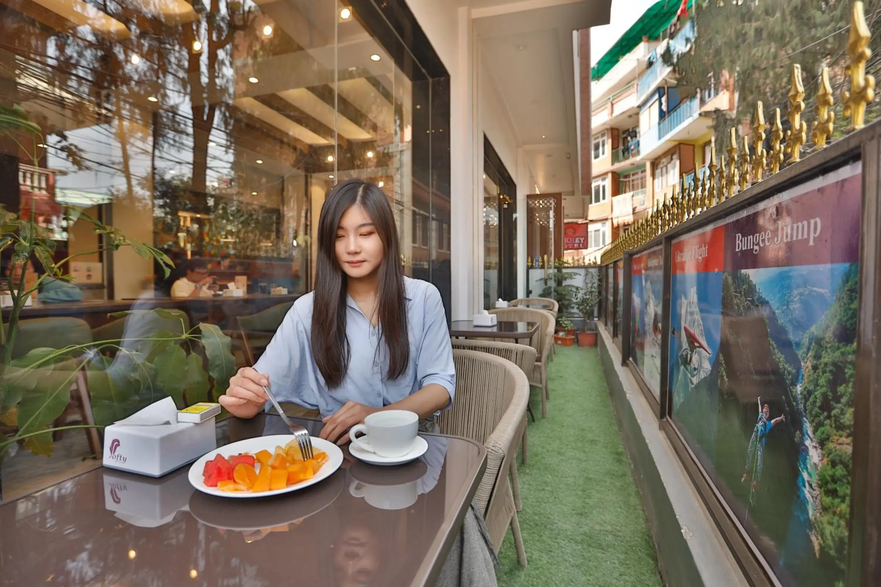 Balcony/Terrace in Lakhey Hotel