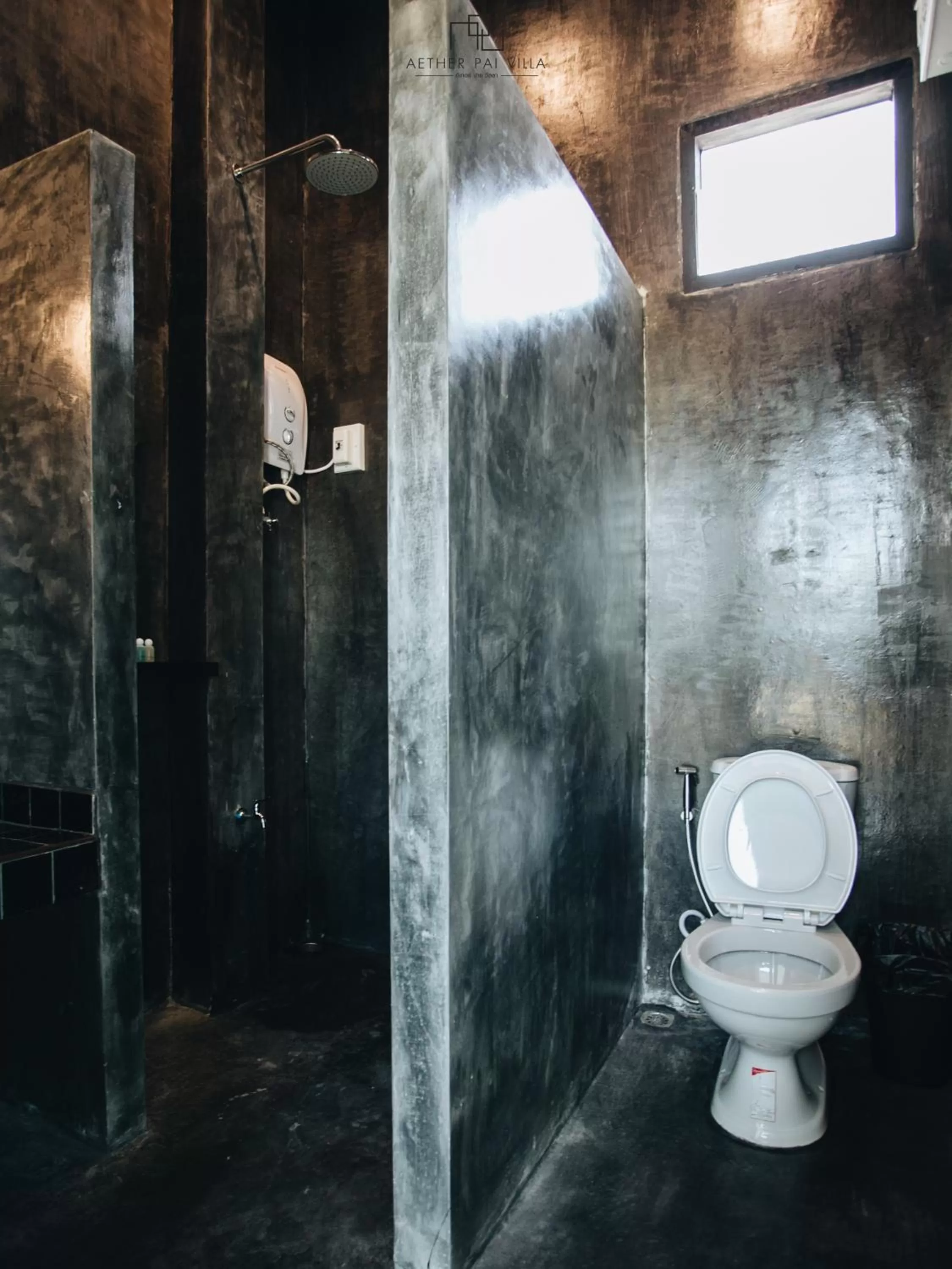 Shower in Aether Pai Villa