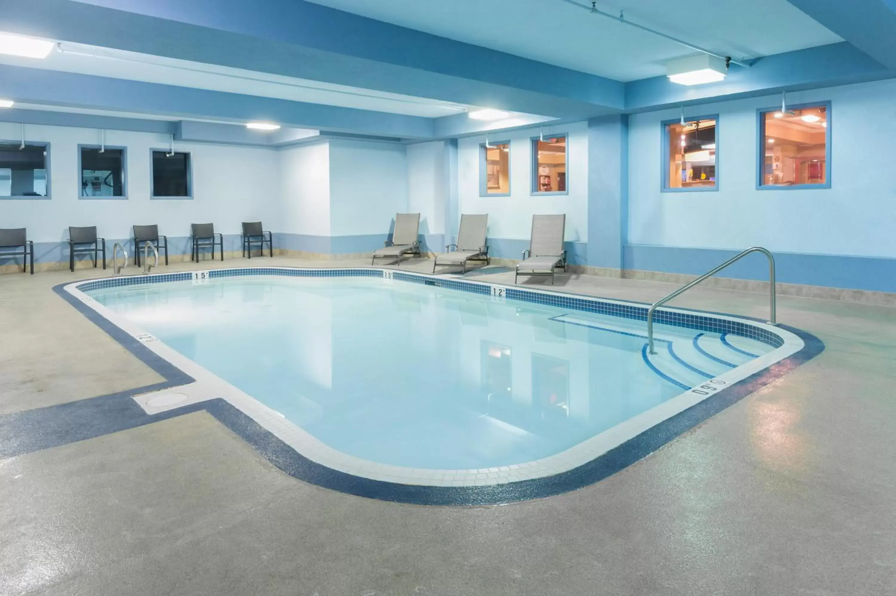 Fitness centre/facilities, Swimming Pool in Super 8 by Wyndham Fort Saskatchewan