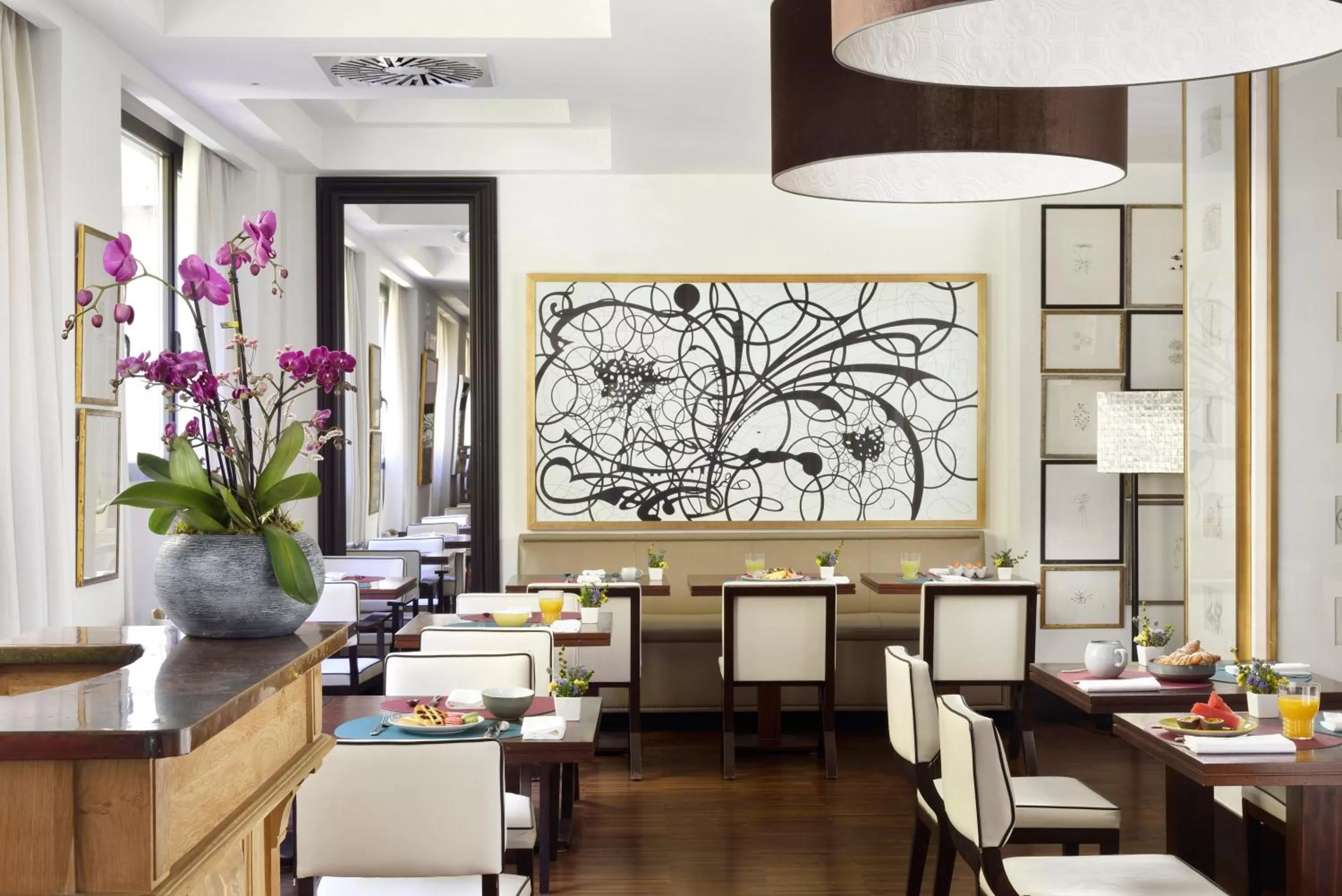 Breakfast in Hotel Pulitzer