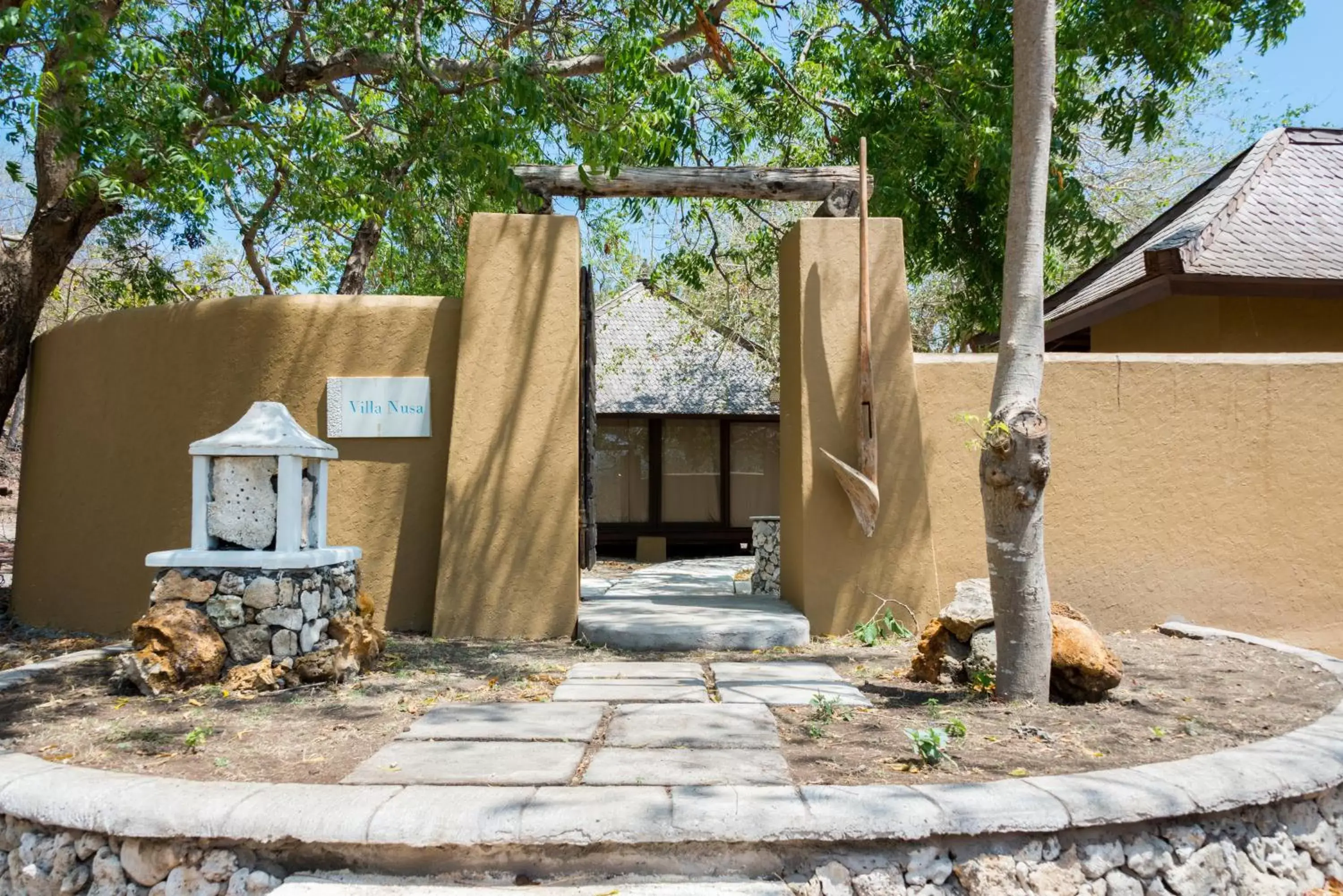 Facade/entrance in NusaBay Menjangan