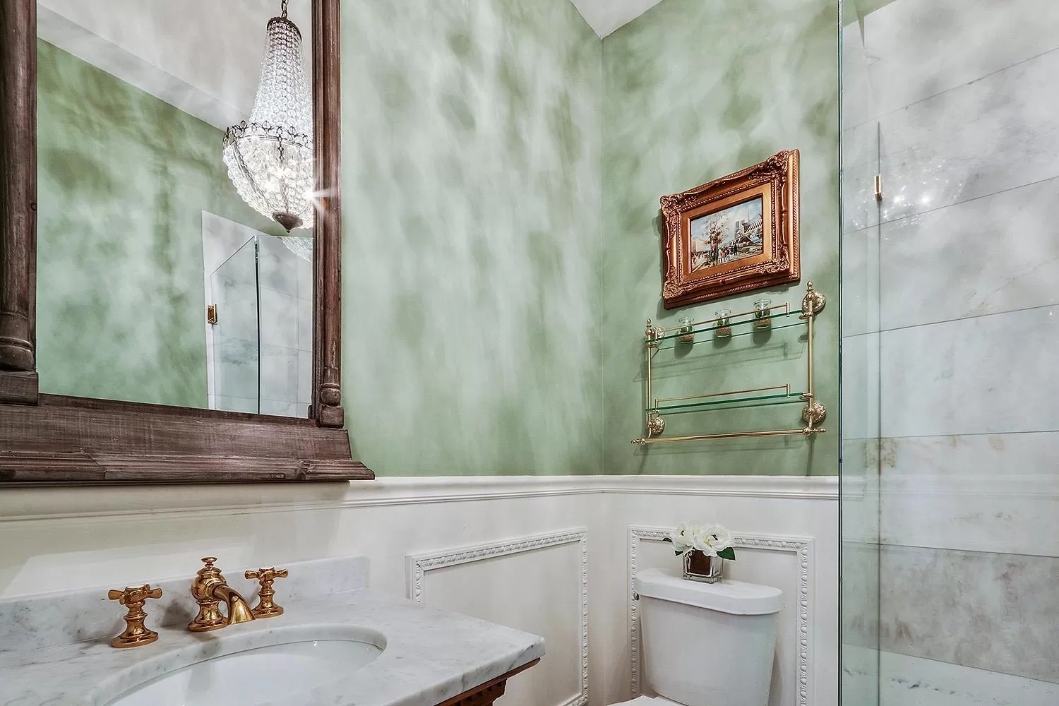 Toilet in French Quarter Mansion