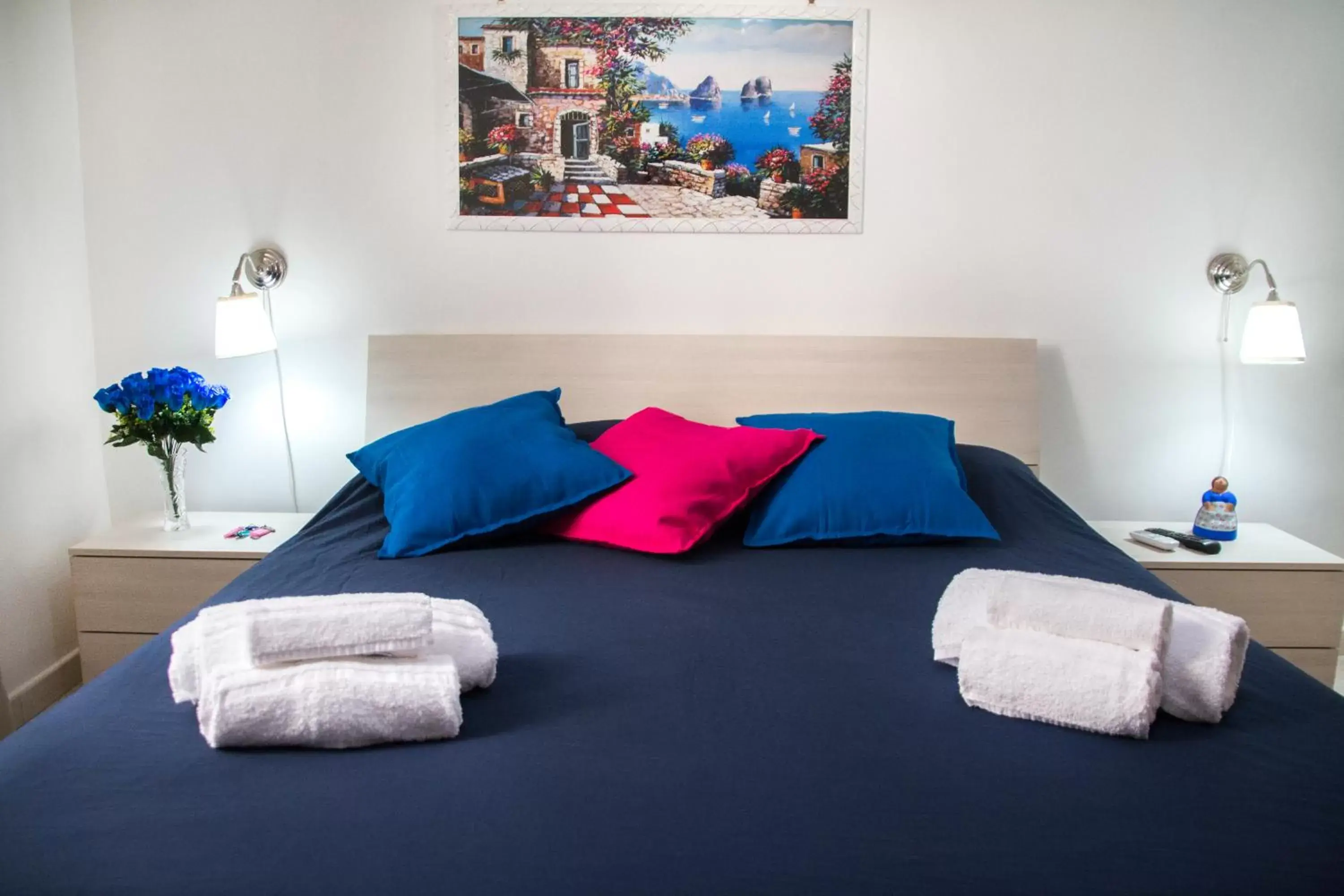 Bedroom, Bed in B&B Carbonara Napoli