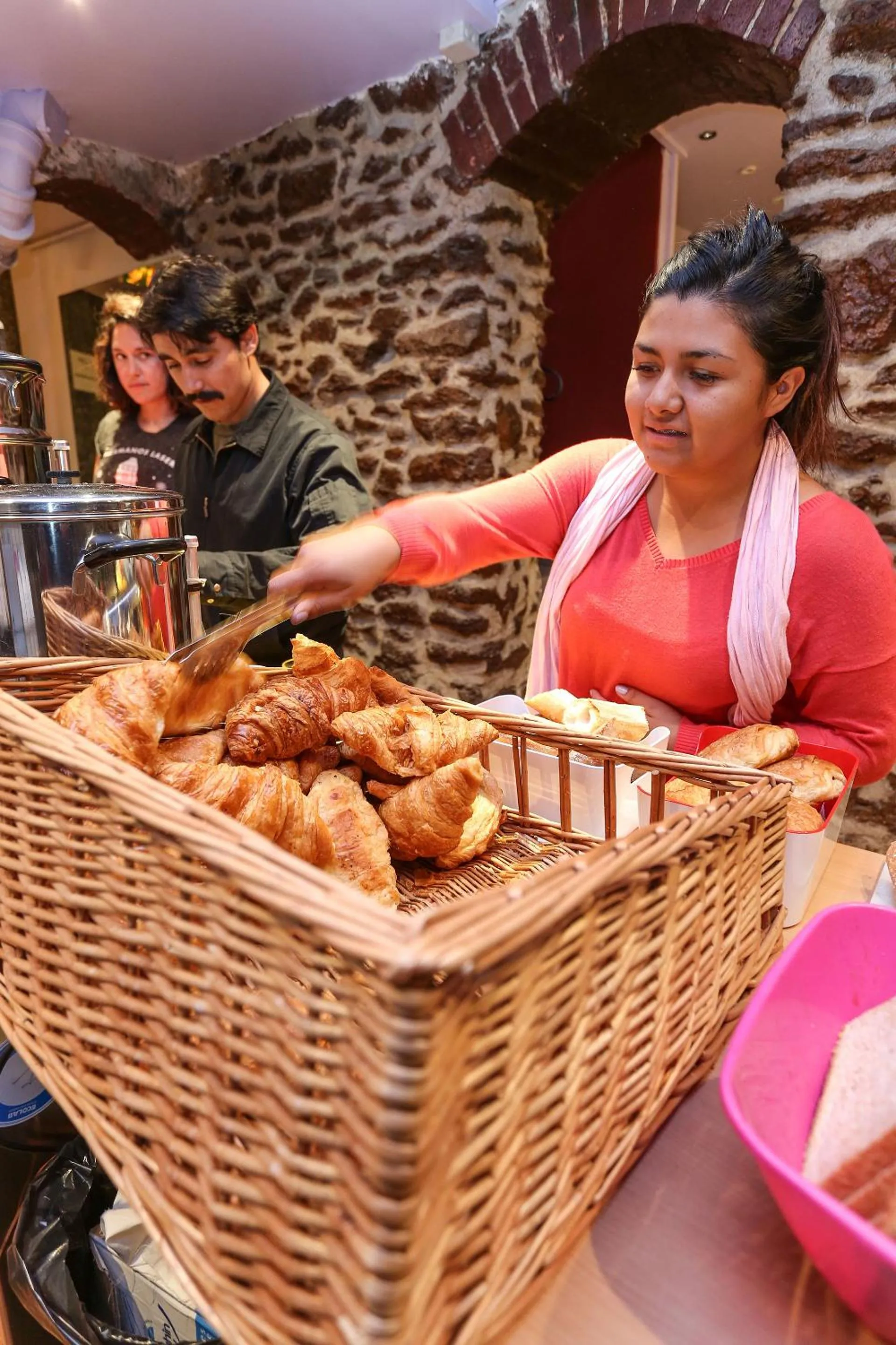 Buffet breakfast in Le Montclair Montmartre by River