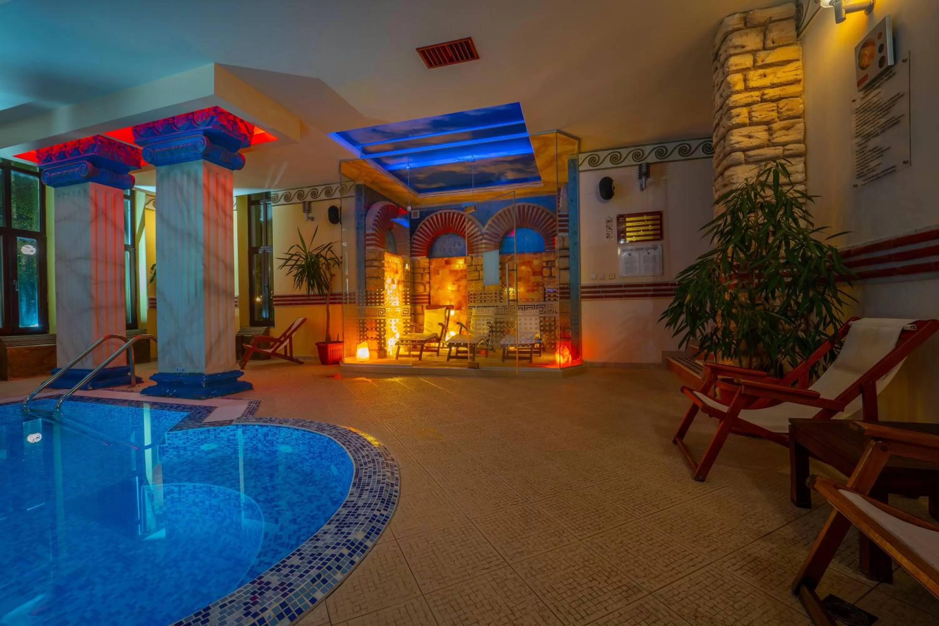 Swimming pool in Saint George Hotel & Medical Spa