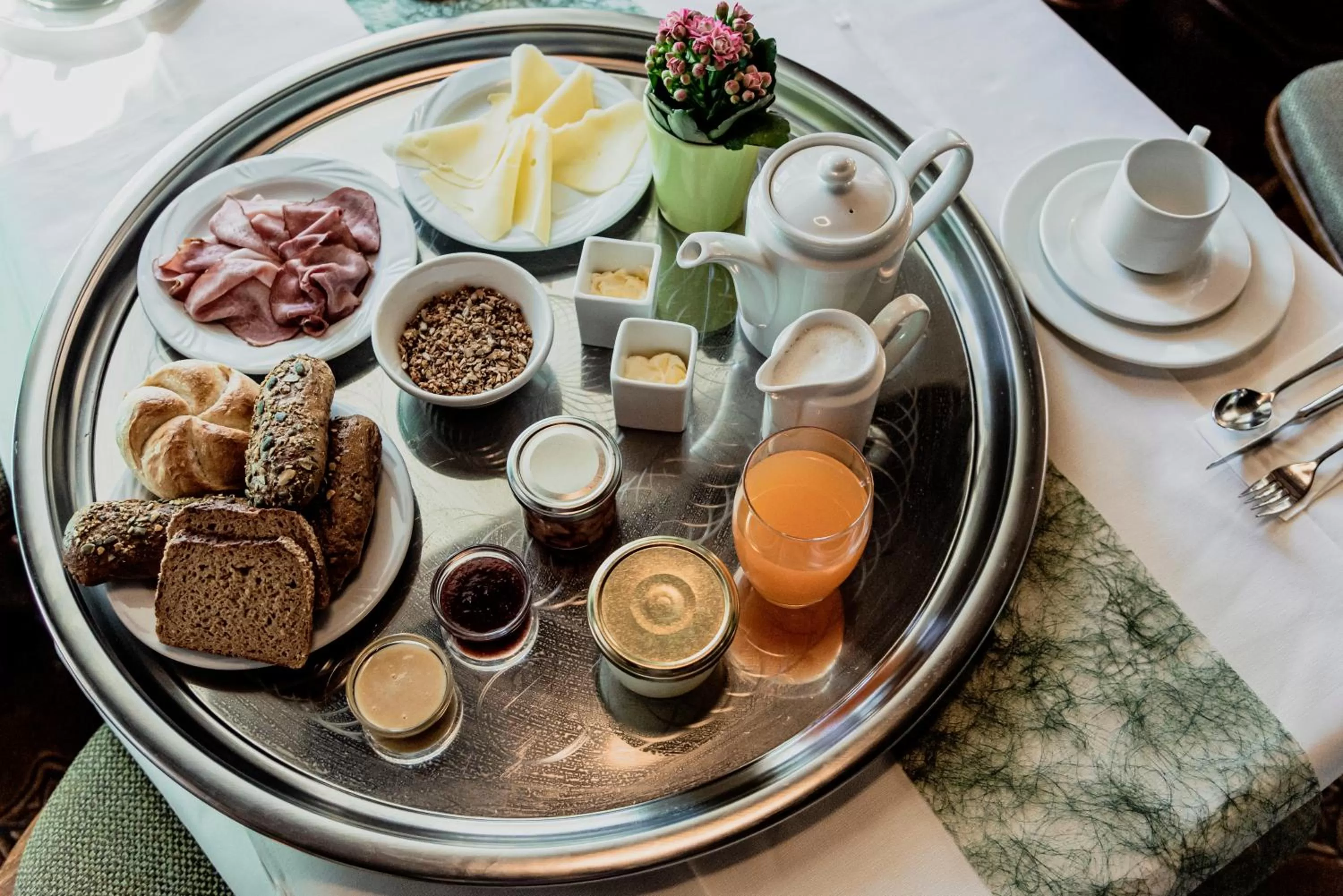 Food and drinks in Wohlfühlhotel Goiserer Mühle