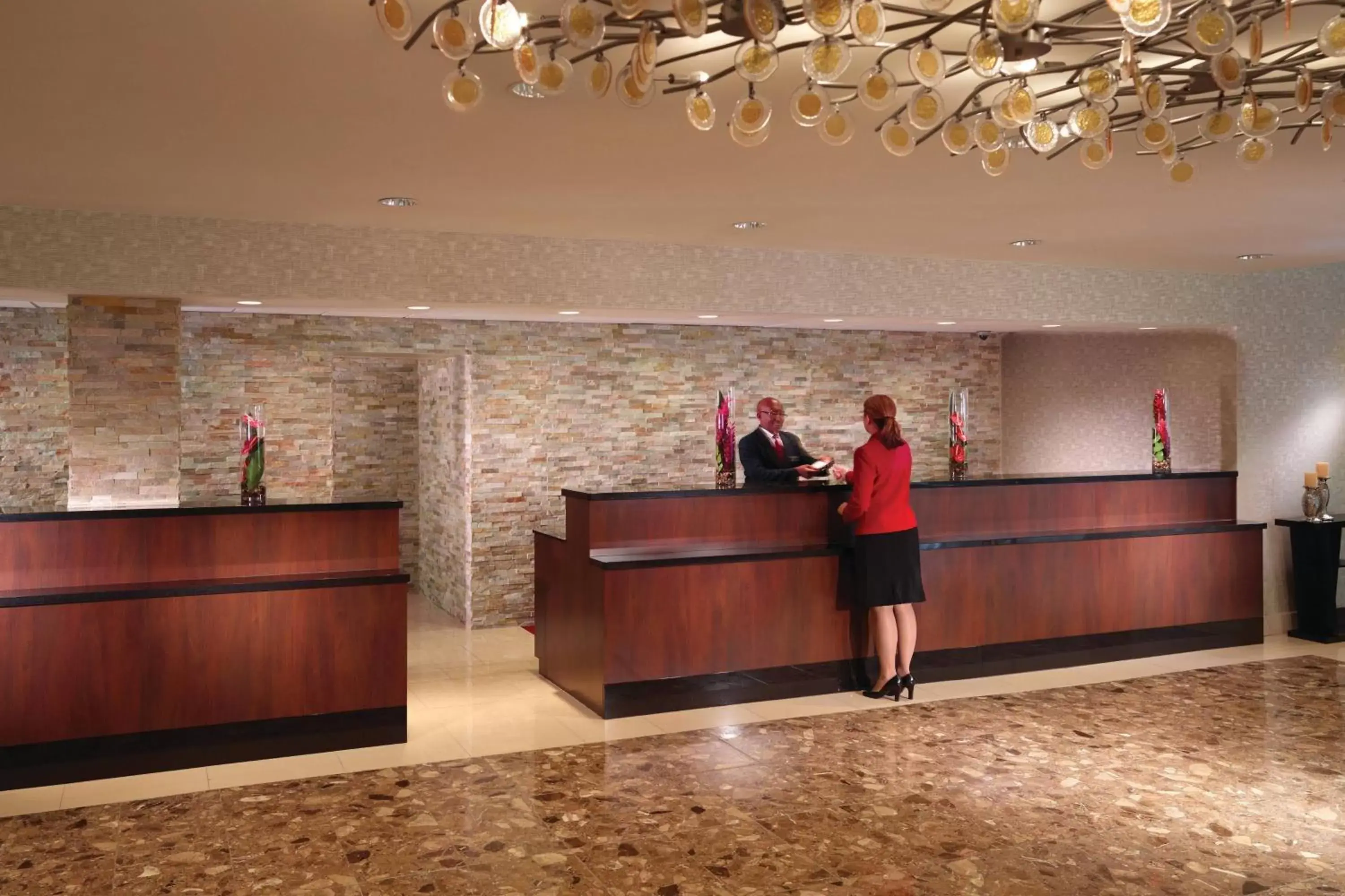 Lobby or reception, Lobby/Reception in Atlanta Airport Marriott