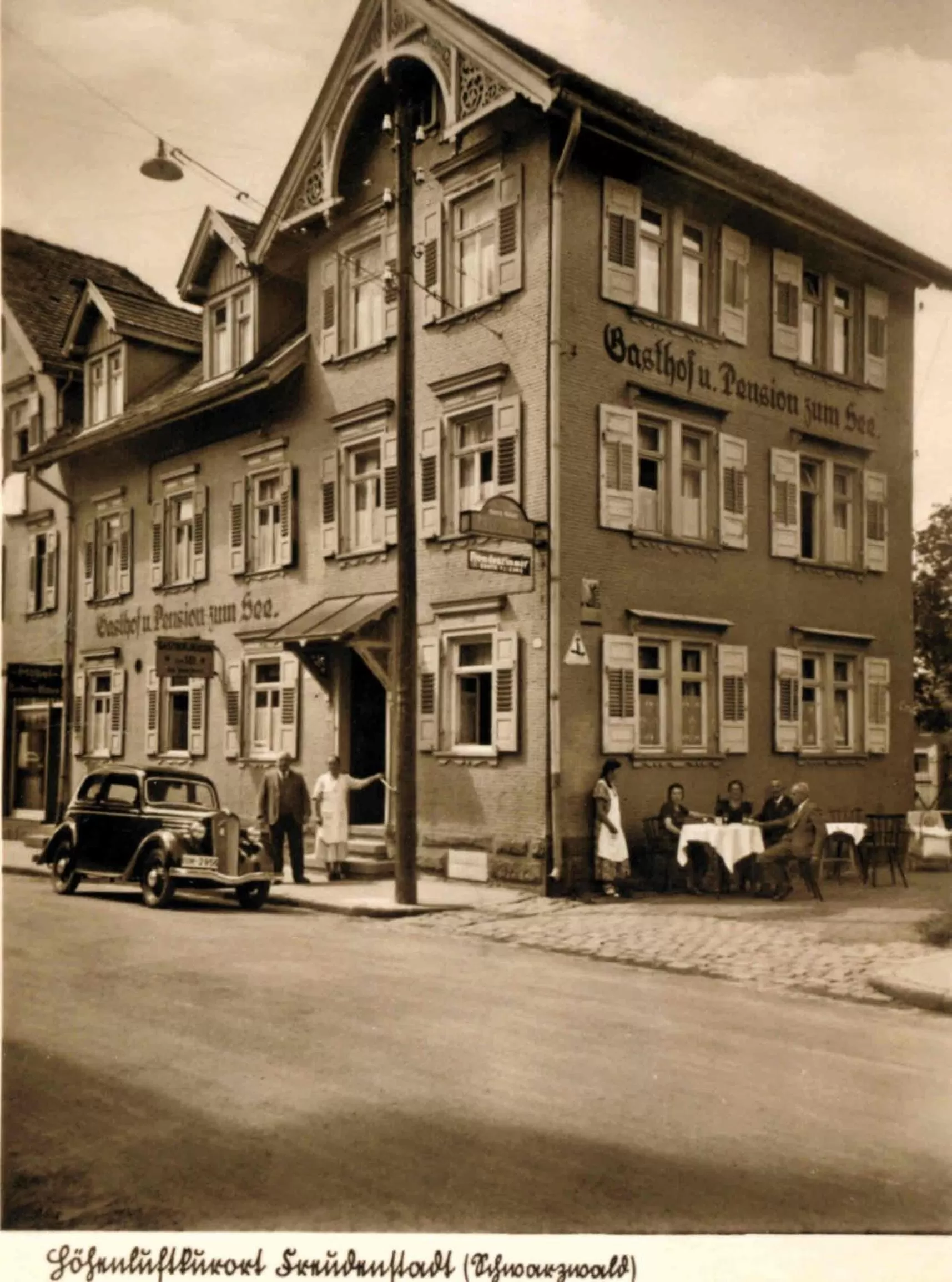 Property building in Hotel Adler