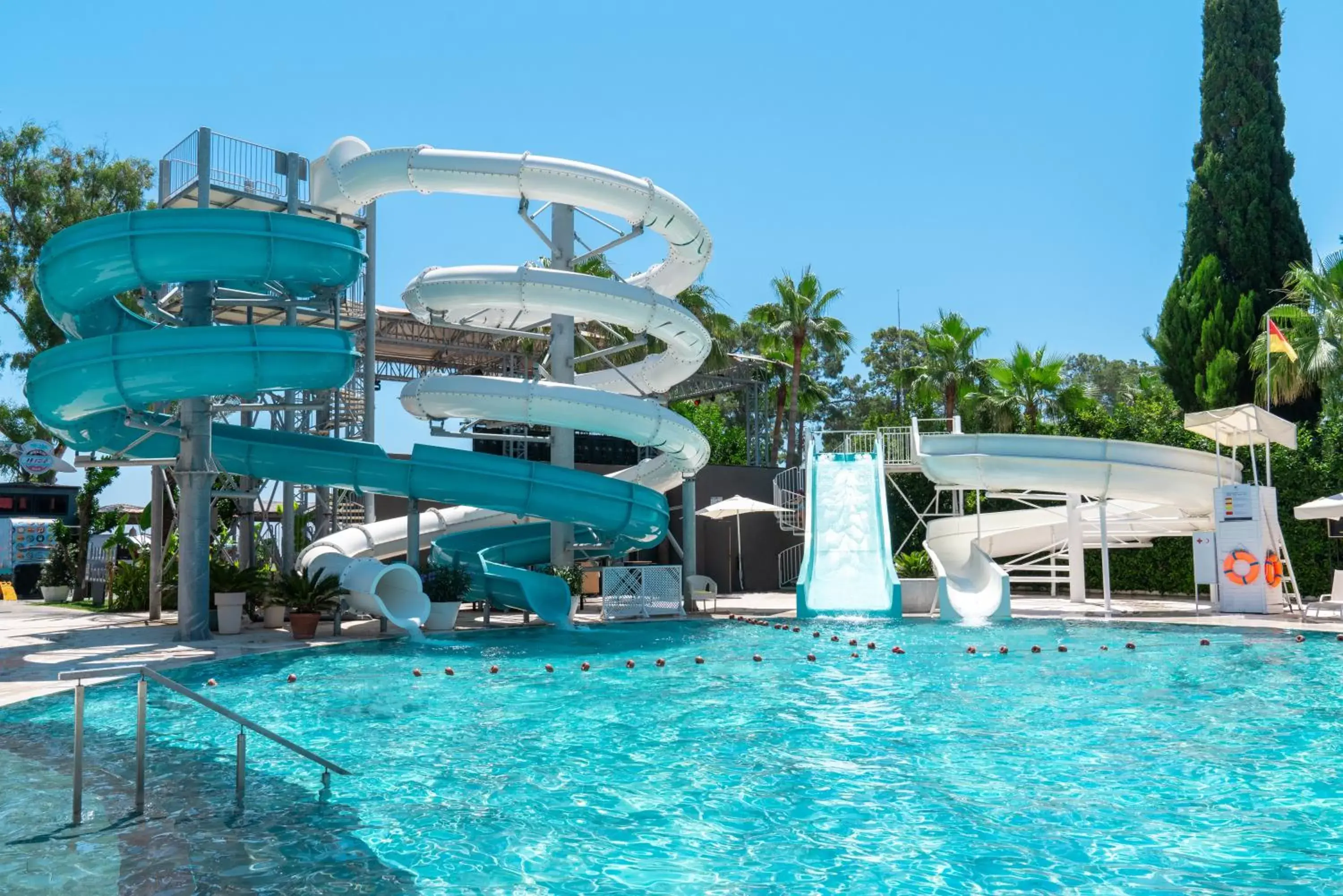 Aqua park, Water Park in DoubleTree By Hilton Antalya-Kemer