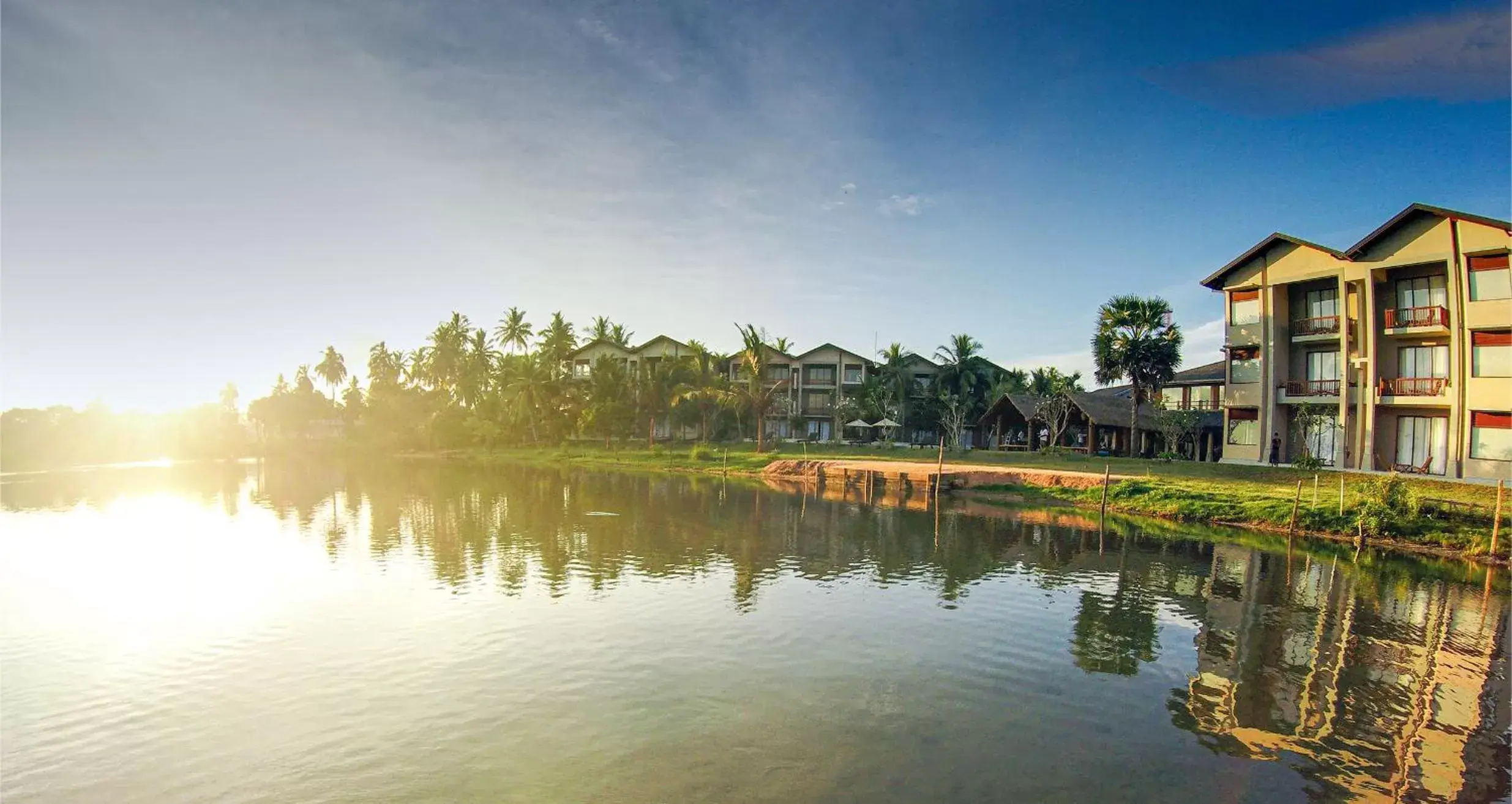 Lake view in Amaranthe Bay Resort & Spa Lake view in Amaranthe Bay Resort & Spa