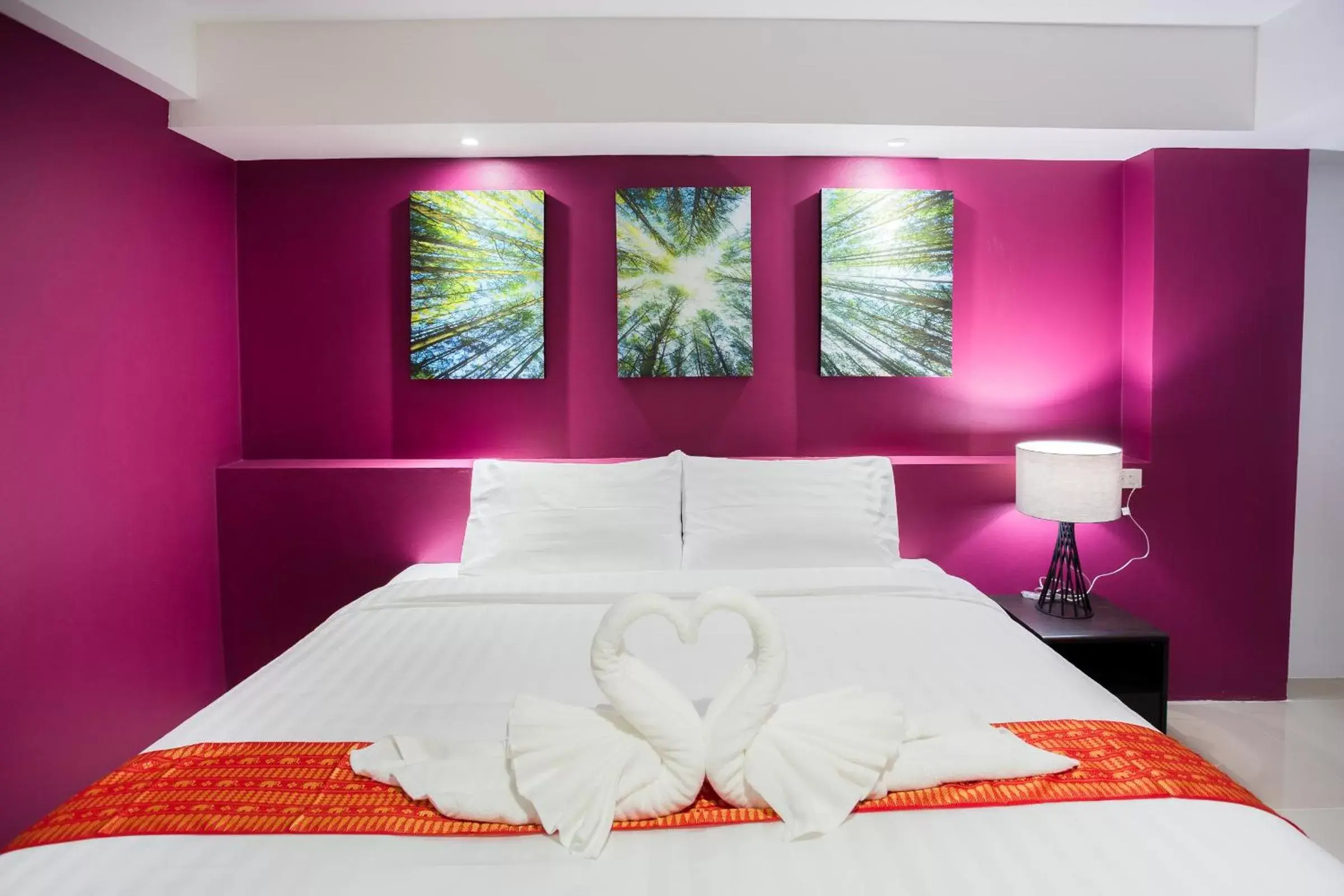 Bed in PP@Hotel Rangsit Bed in PP@Hotel Rangsit