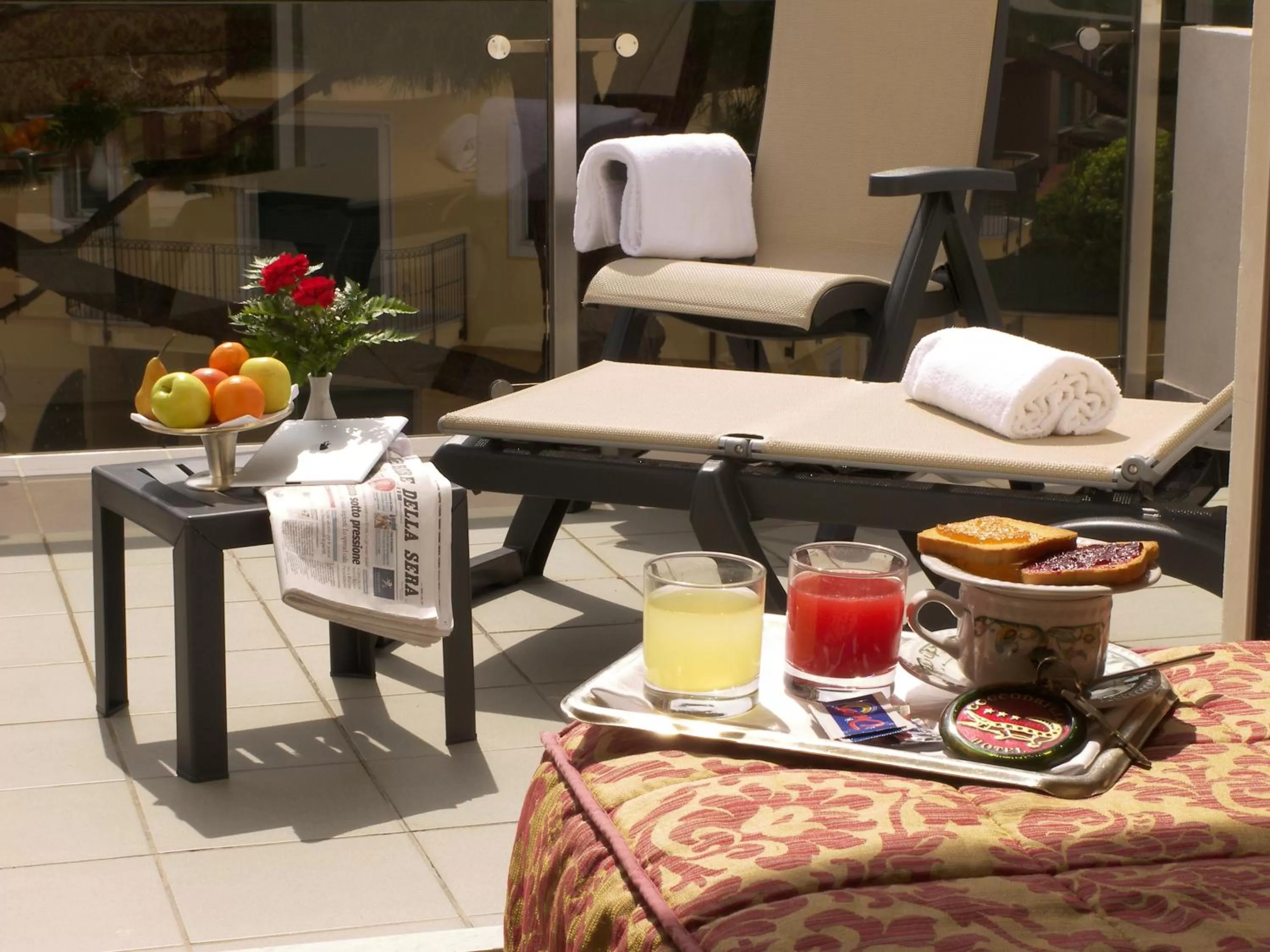 Balcony/Terrace in Coccodrillo Hotel & Apartments