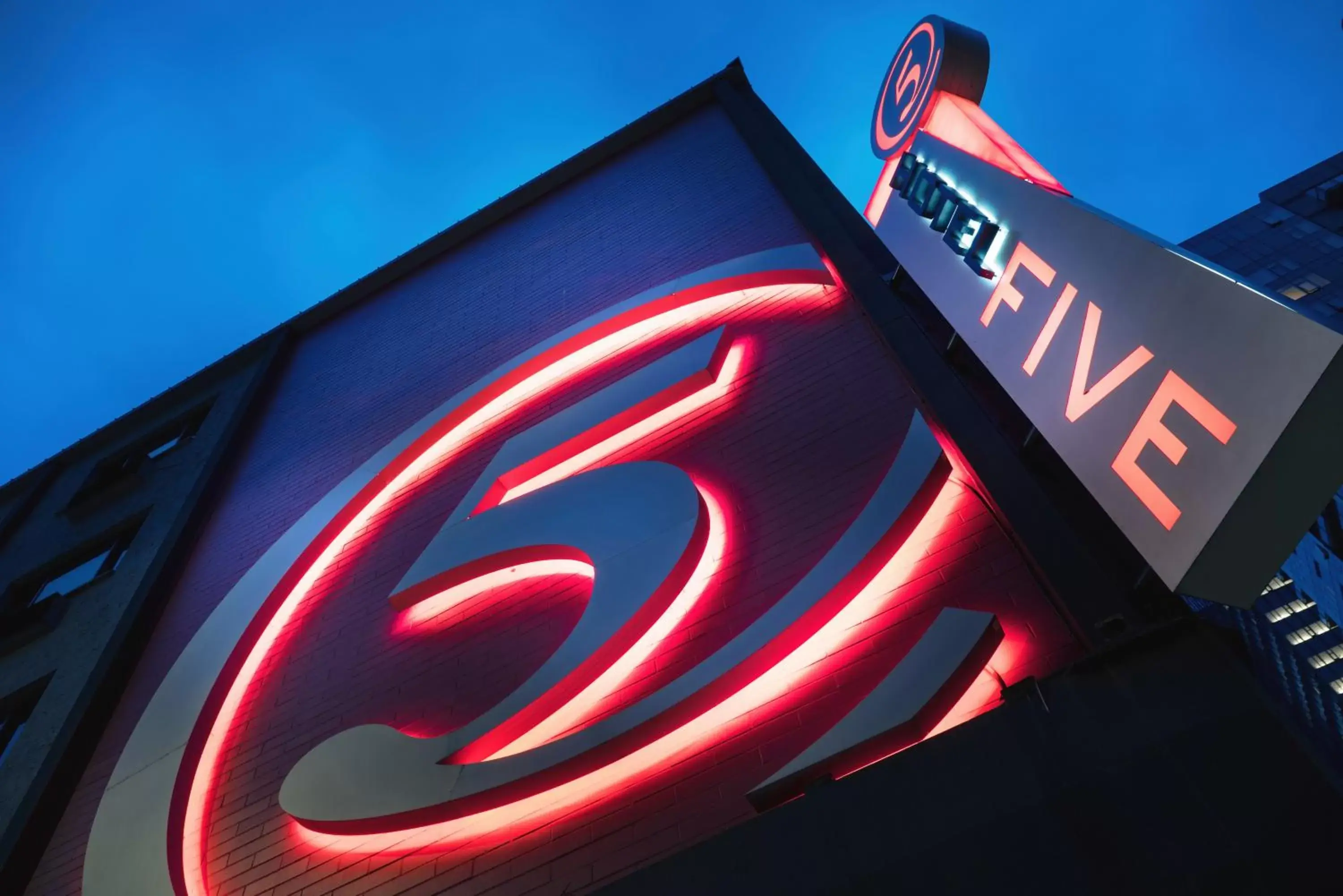 Property building, Property Logo/Sign in Staypineapple, Hotel FIVE, Downtown Seattle