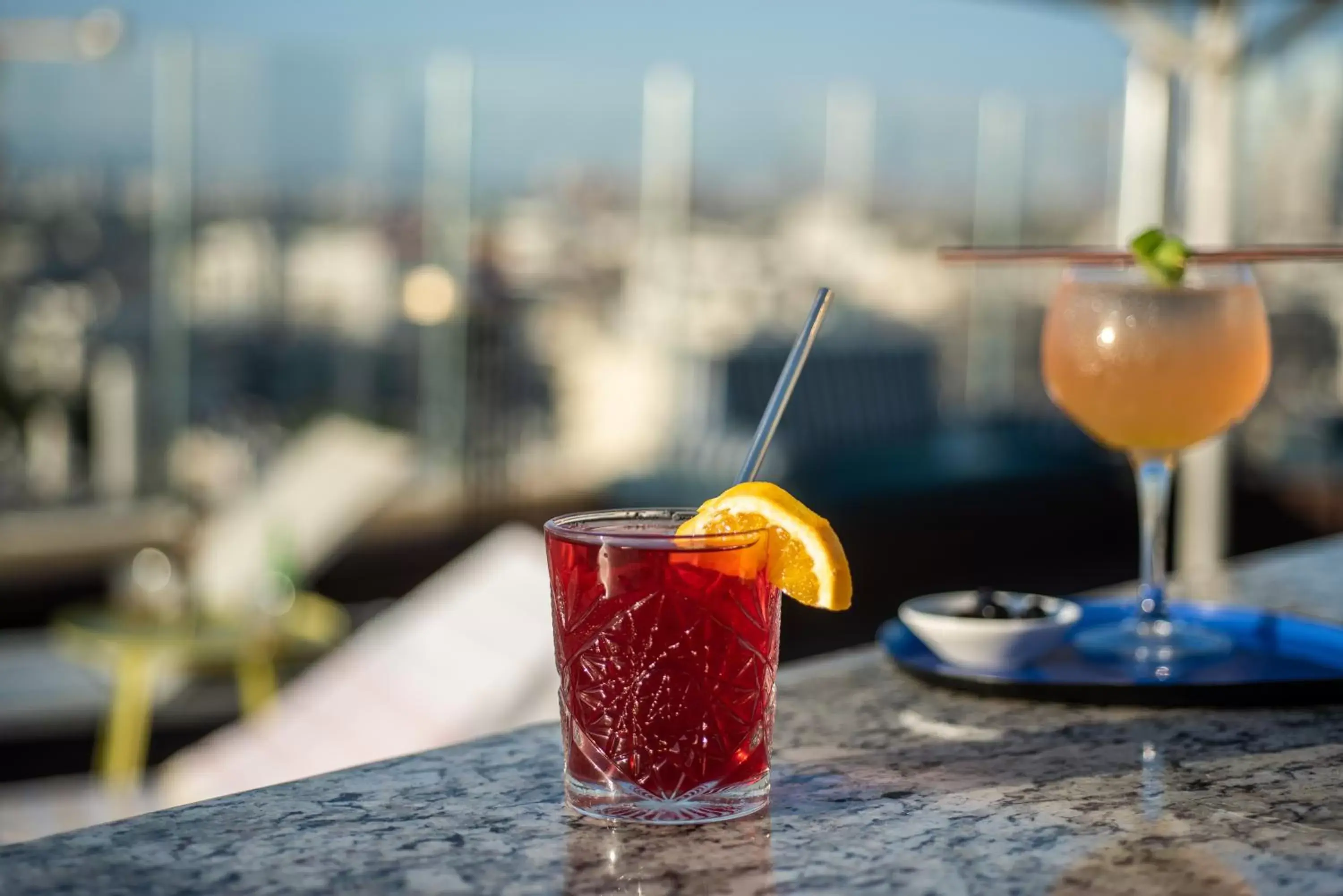 Pool view, Drinks in Hotel Indigo Tel Aviv - Diamond District, an IHG Hotel