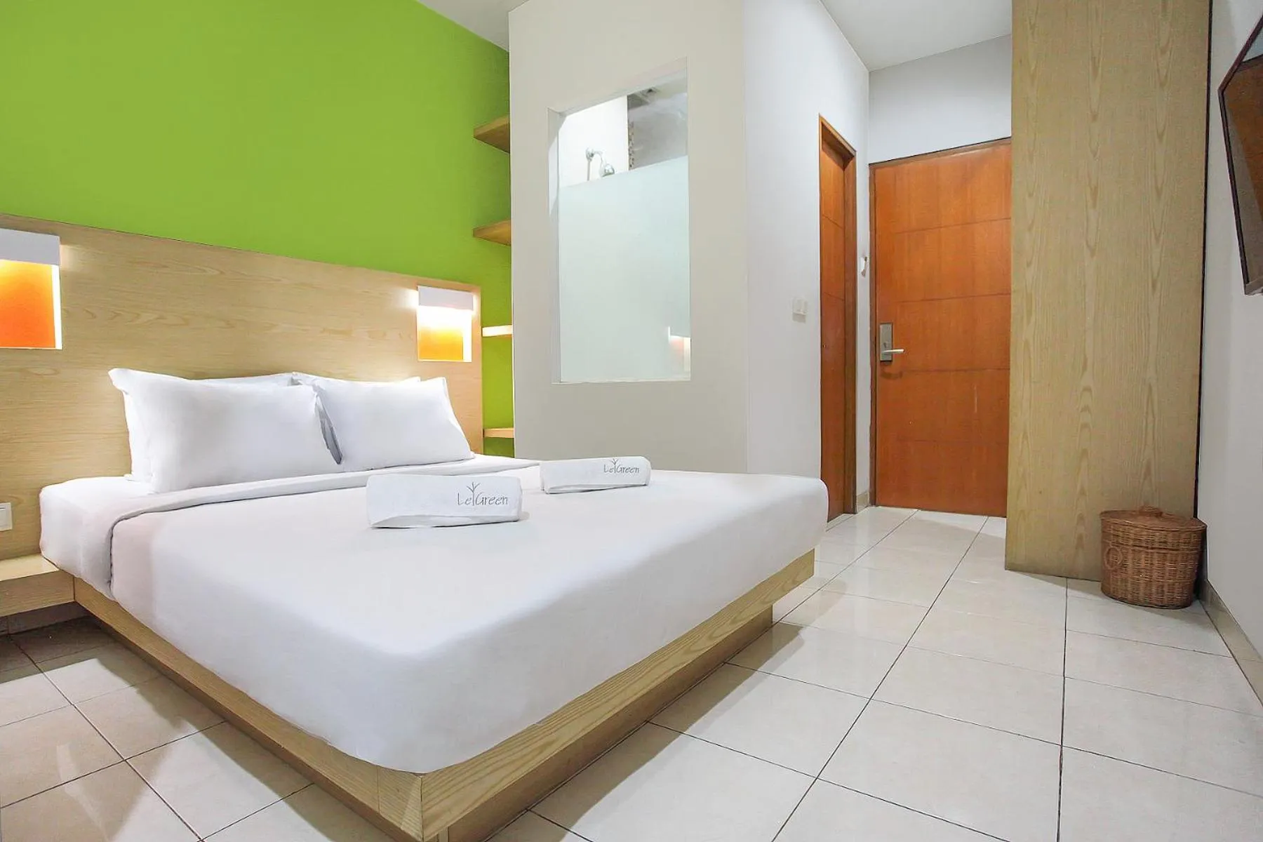 Bed in LeGreen Suite Senayan