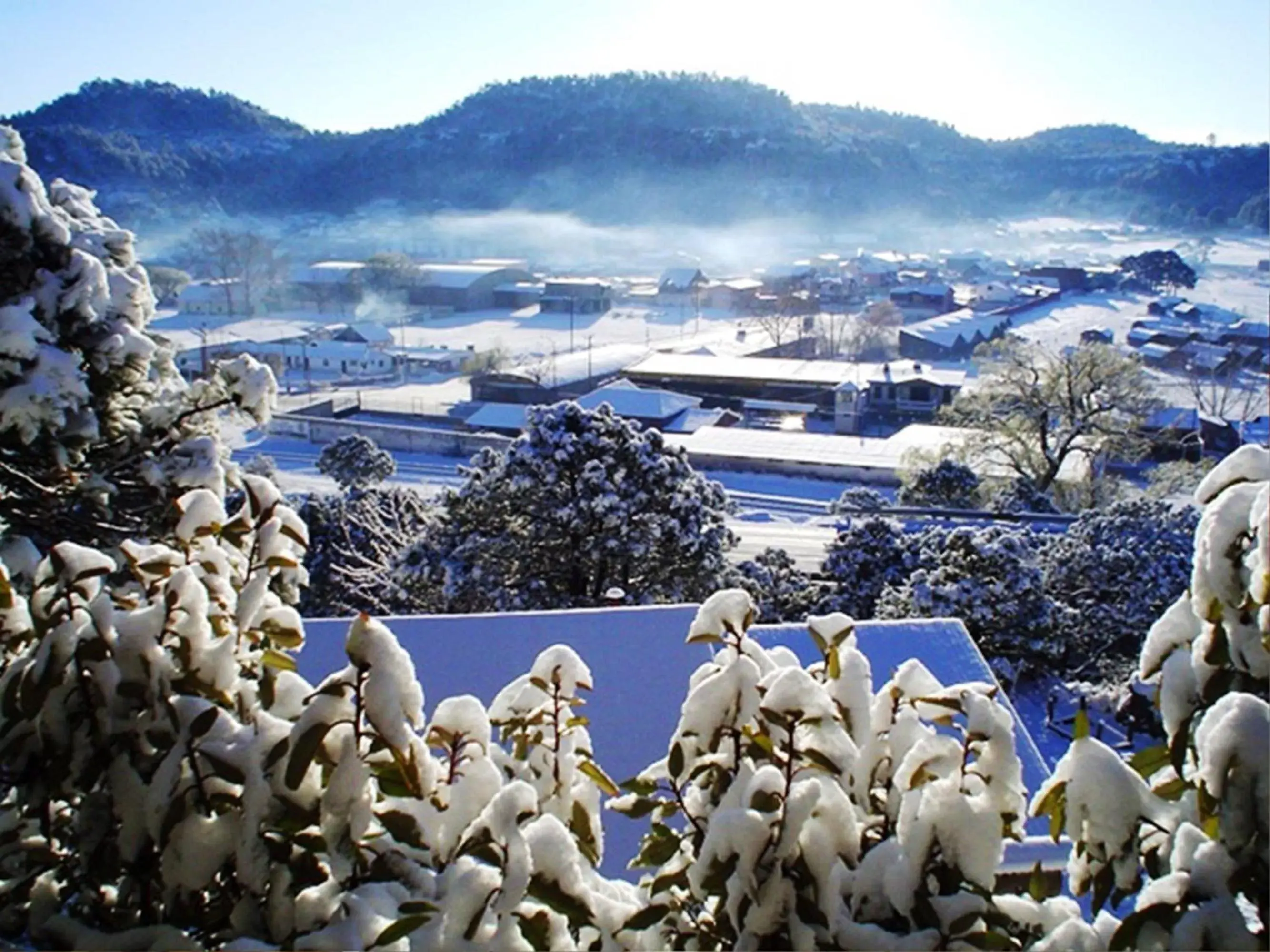 Natural landscape, Winter in Hotel Doña Crucita