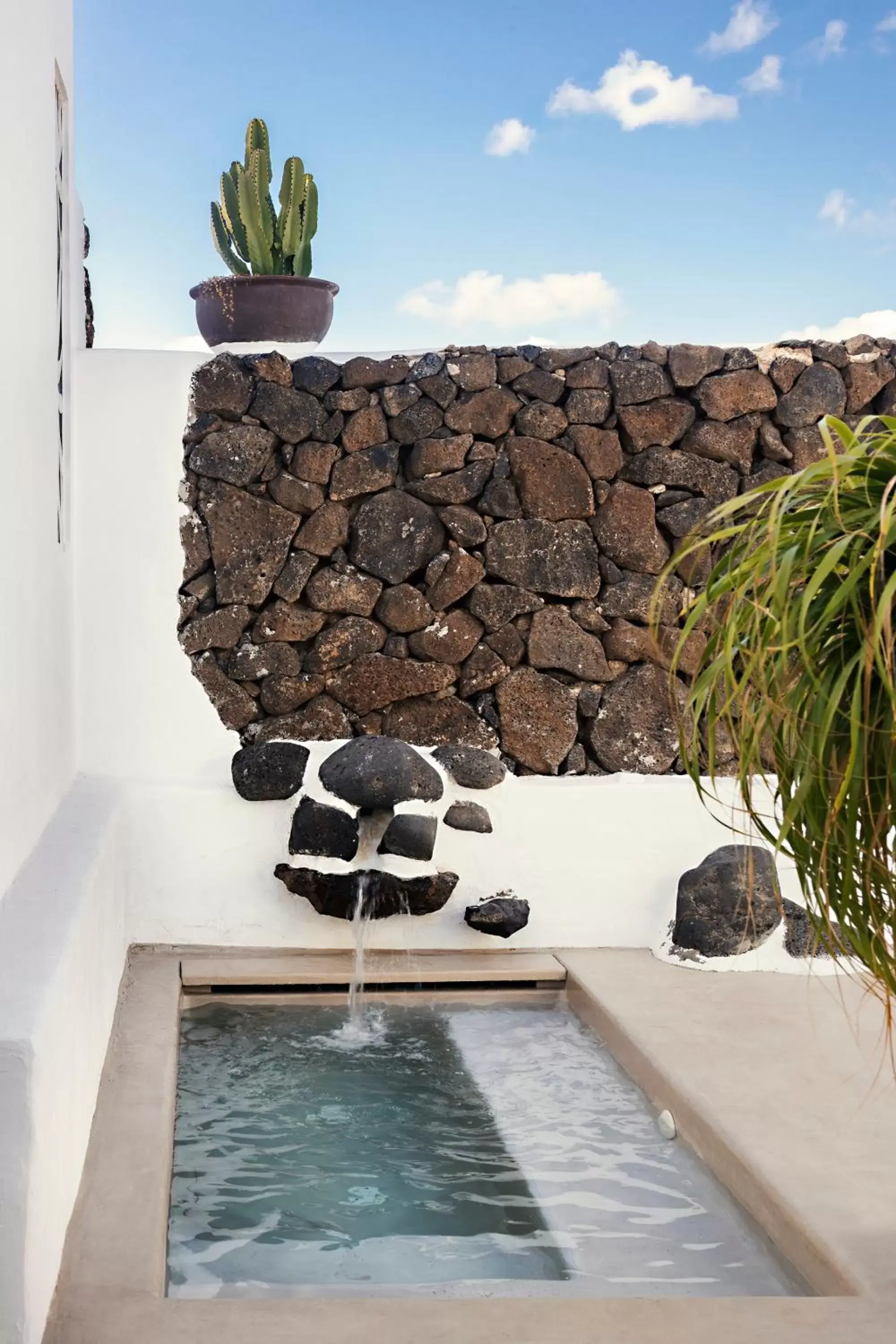 Decorative detail, Swimming Pool in Nautilus Lanzarote
