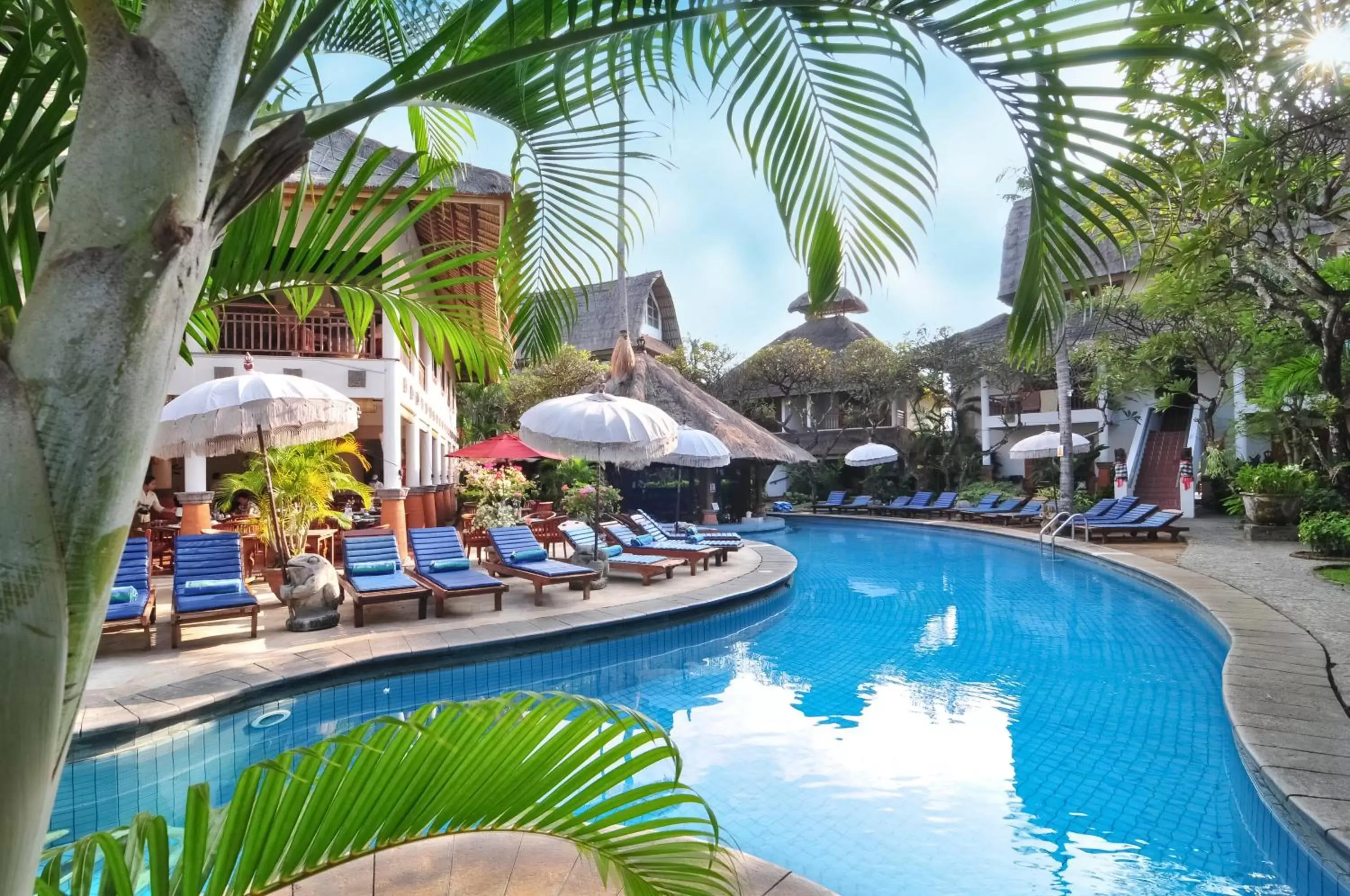 Swimming Pool in Sativa Sanur Cottages