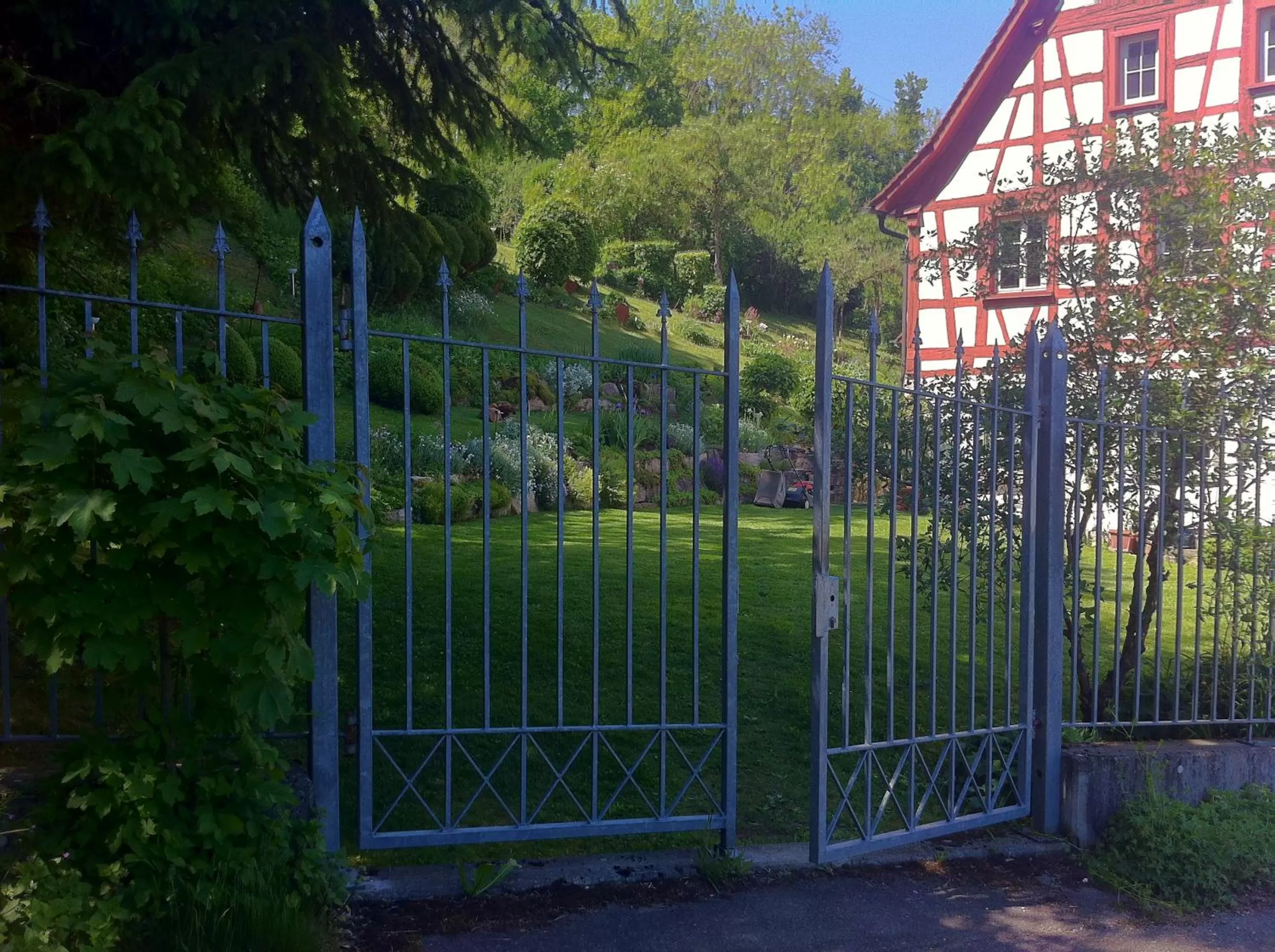 Patio in Nickhof B&B Resort