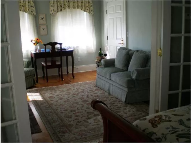 Seating area in Compass Rose Inn