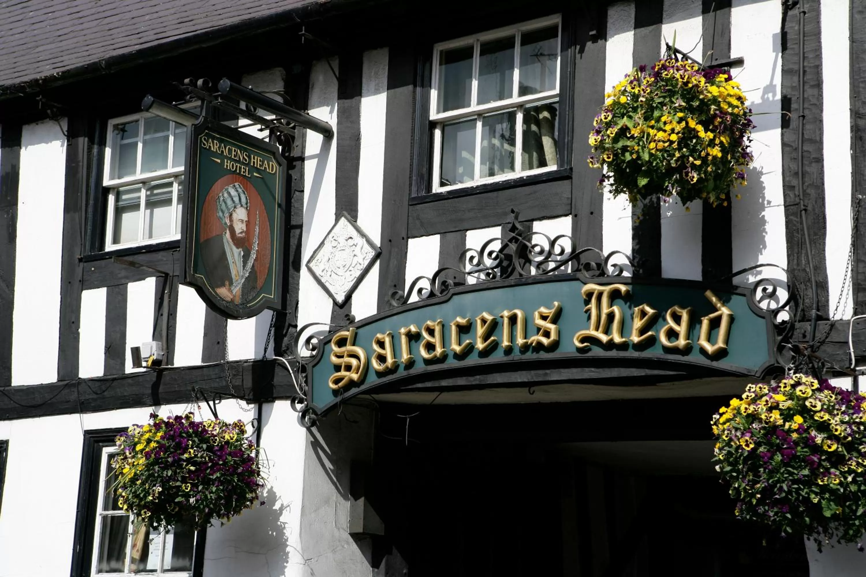Property logo or sign in The Saracens Head Hotel