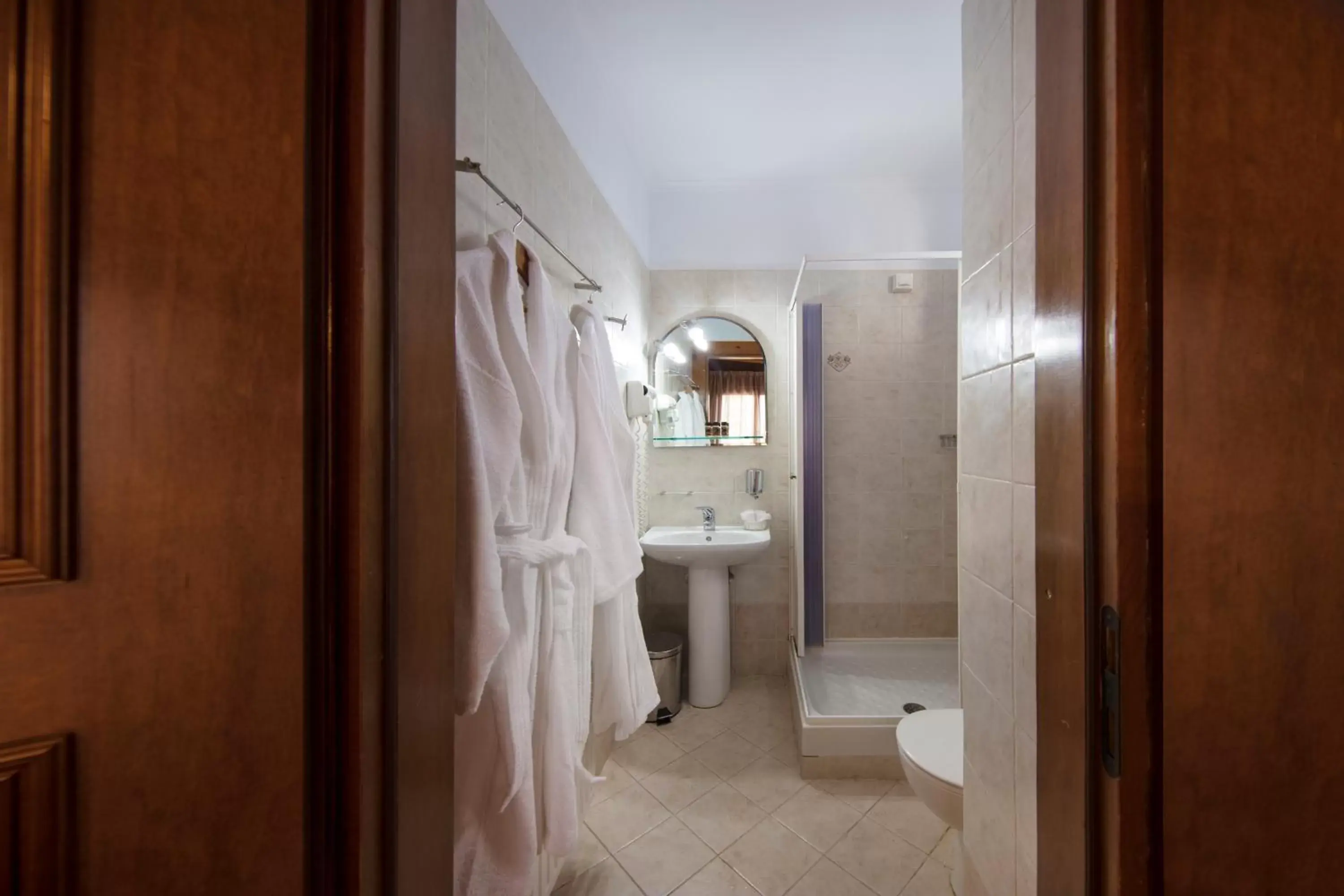 Shower, Bathroom in Stone Suites by White Hills