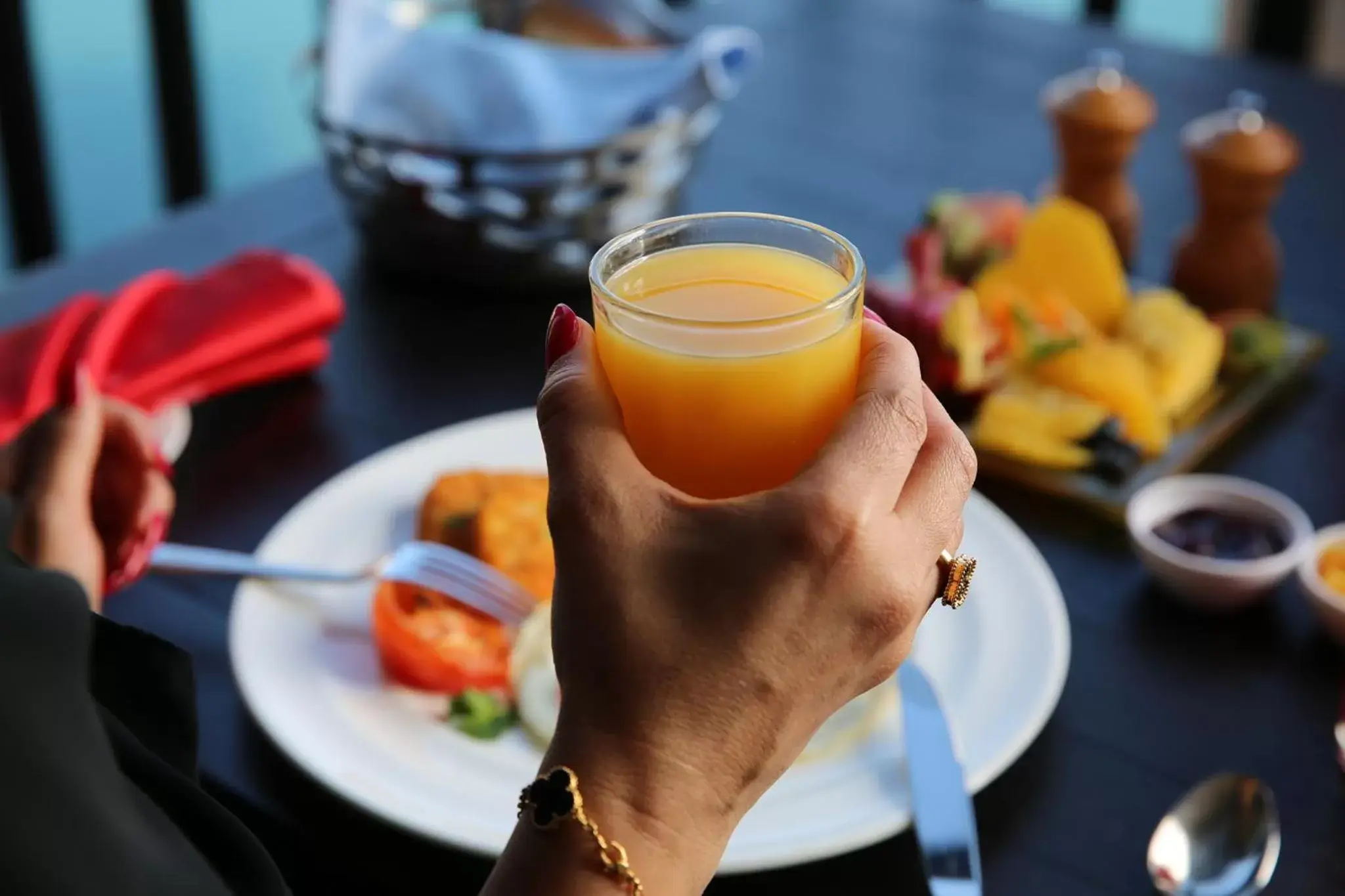 Food and drinks in Atana Khasab Hotel Food and drinks in Atana Khasab Hotel