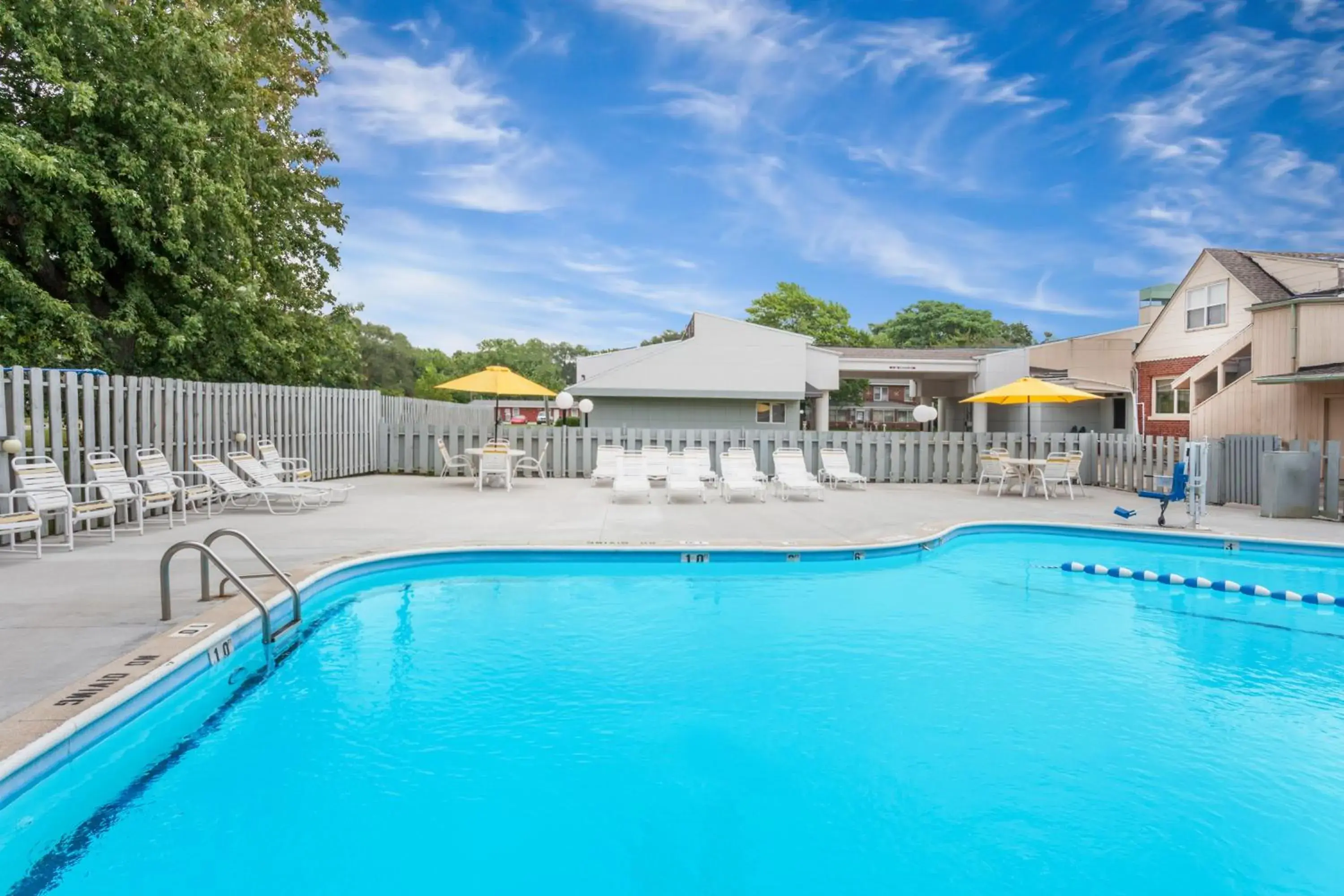 Swimming Pool in Super 8 by Wyndham Stevensville St Joseph