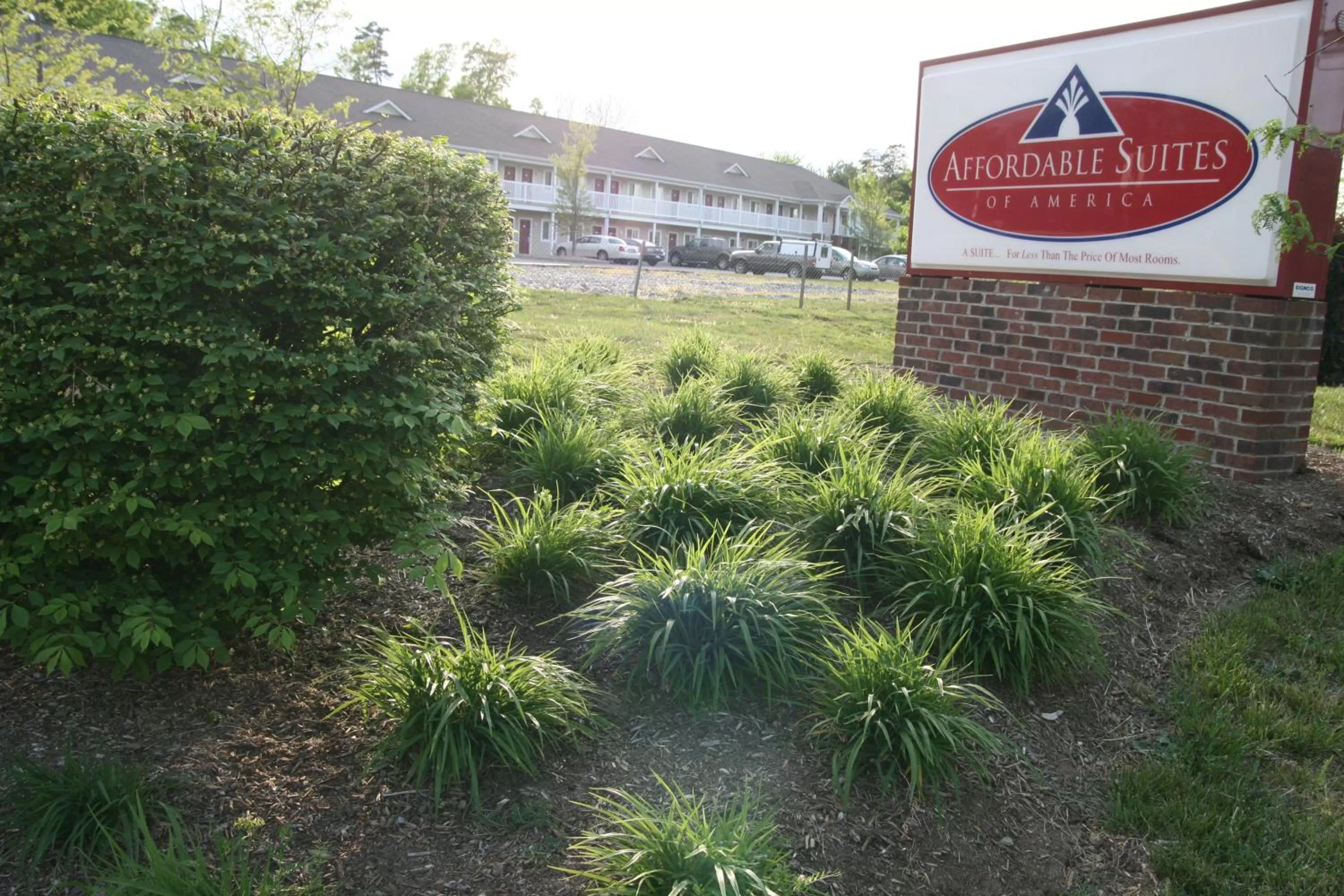 Property building in Affordable Suites of America Fredericksburg