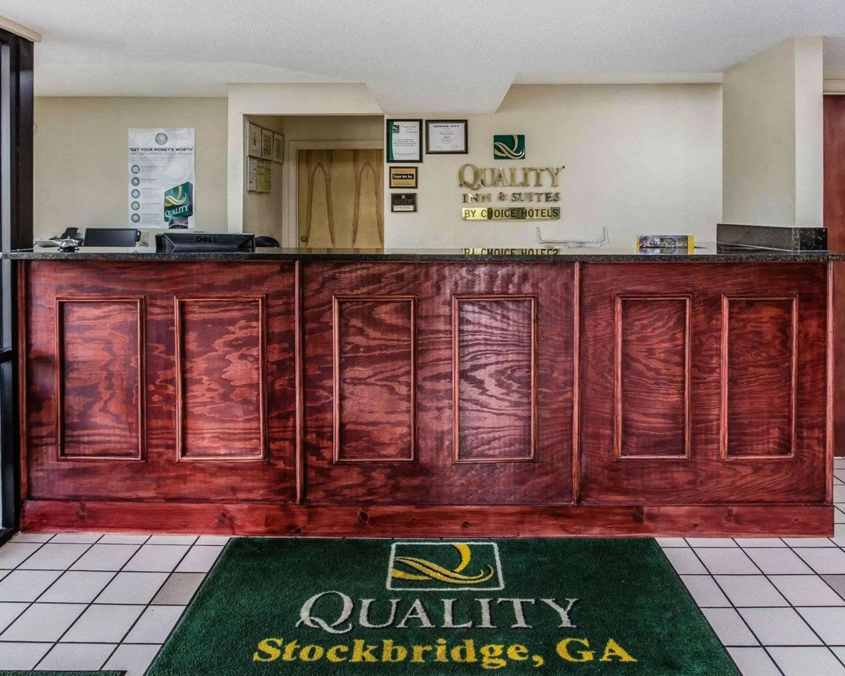 Lobby or reception, Lobby/Reception in Quality Inn & Suites Stockbridge Atlanta South I-75