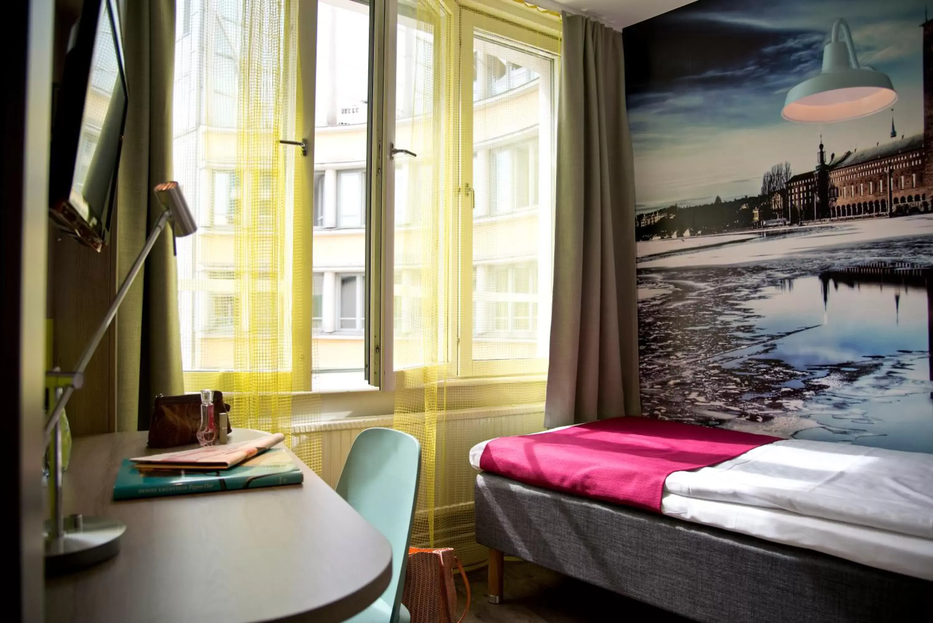 Bed in ProfilHotels Central Bed in ProfilHotels Central