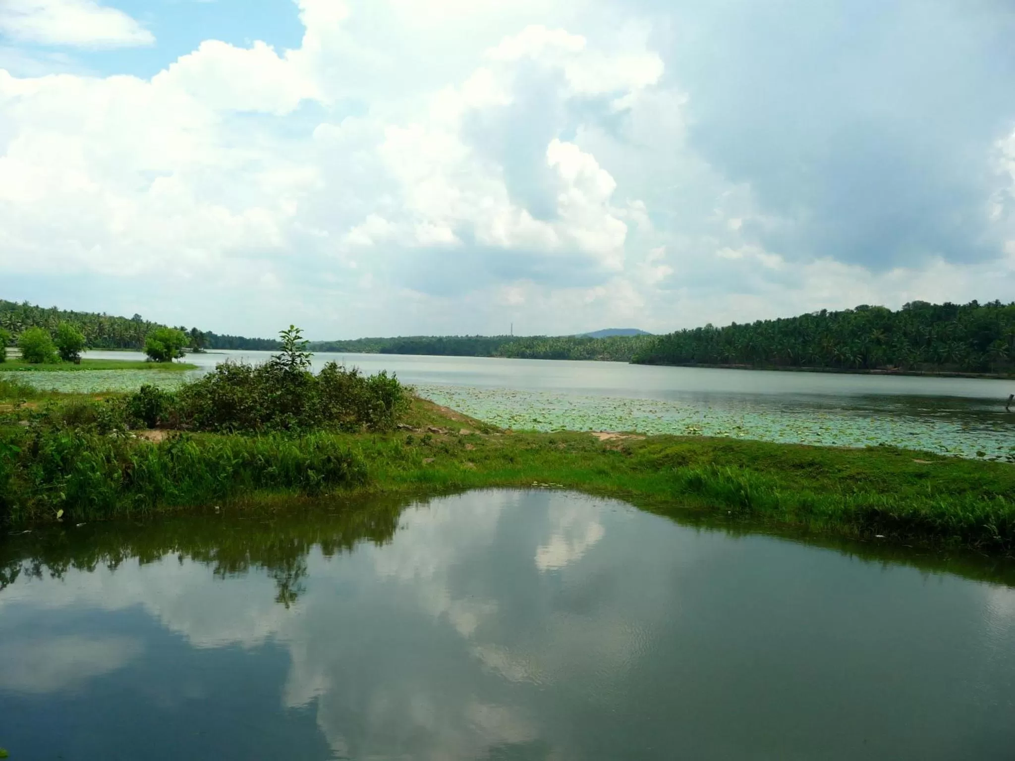 Lake view in Ganesh Ayurveda Holiday Home